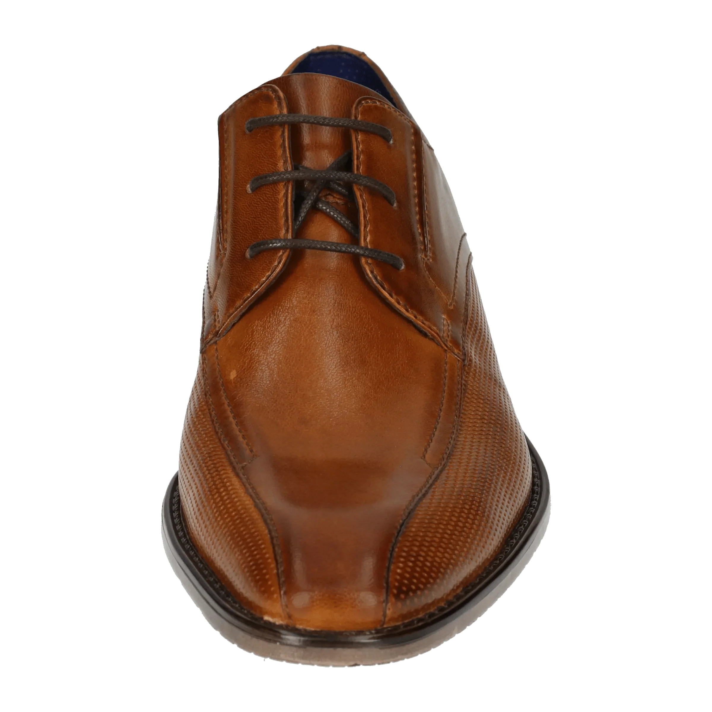 Leder Business Schnürer cognac - Image 5