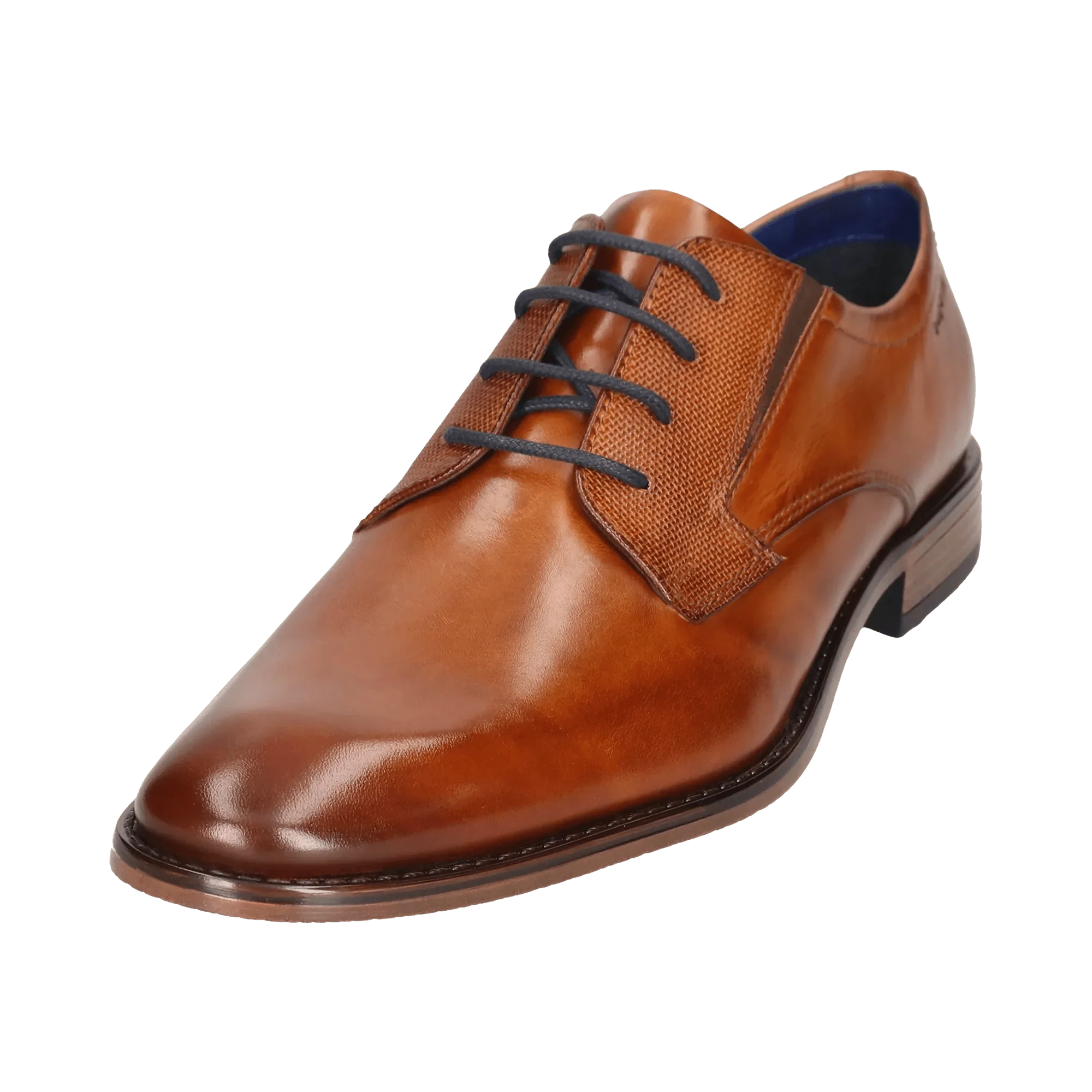 Leder Business Schnürer cognac - Image 2
