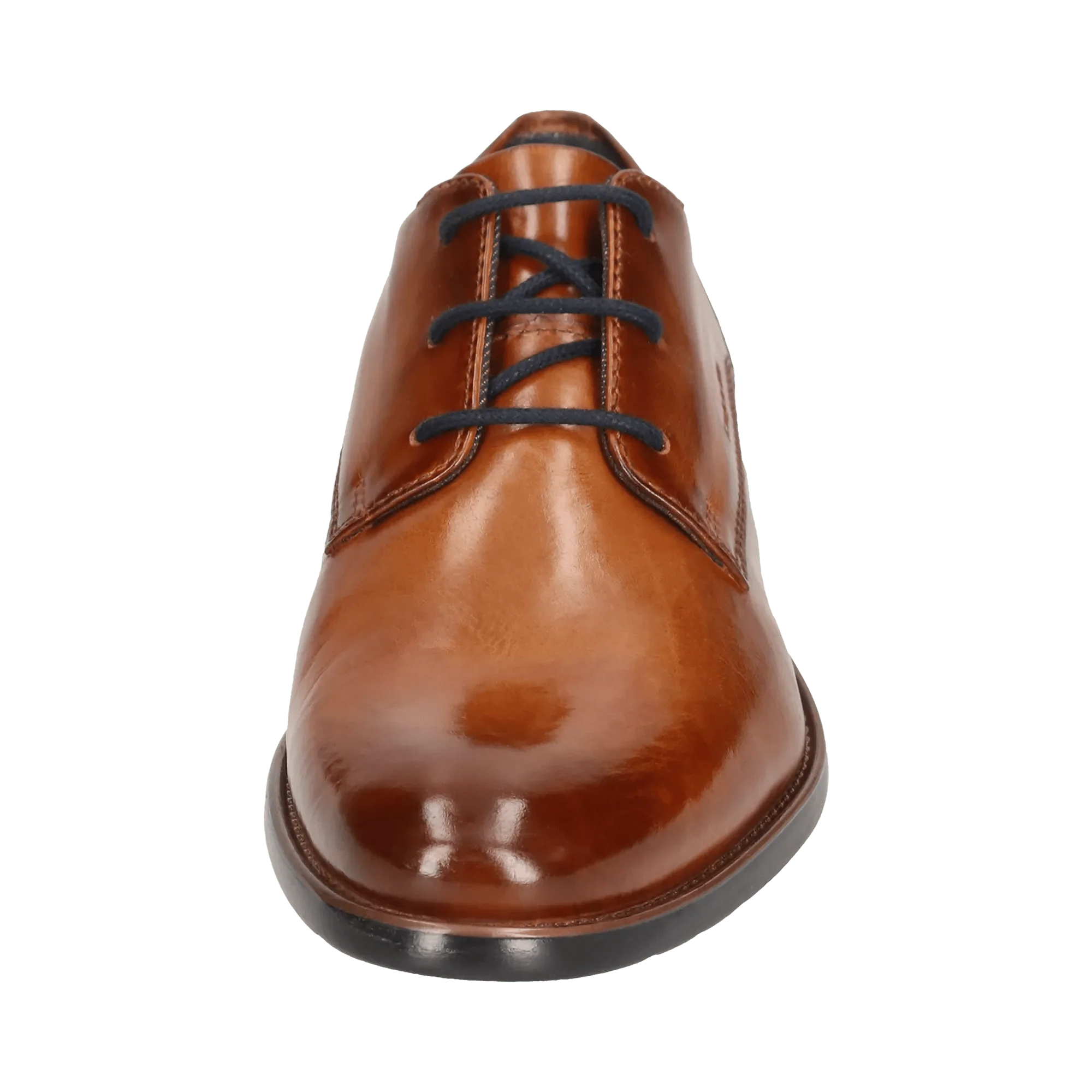 Leder Business Schnürer cognac - Image 5