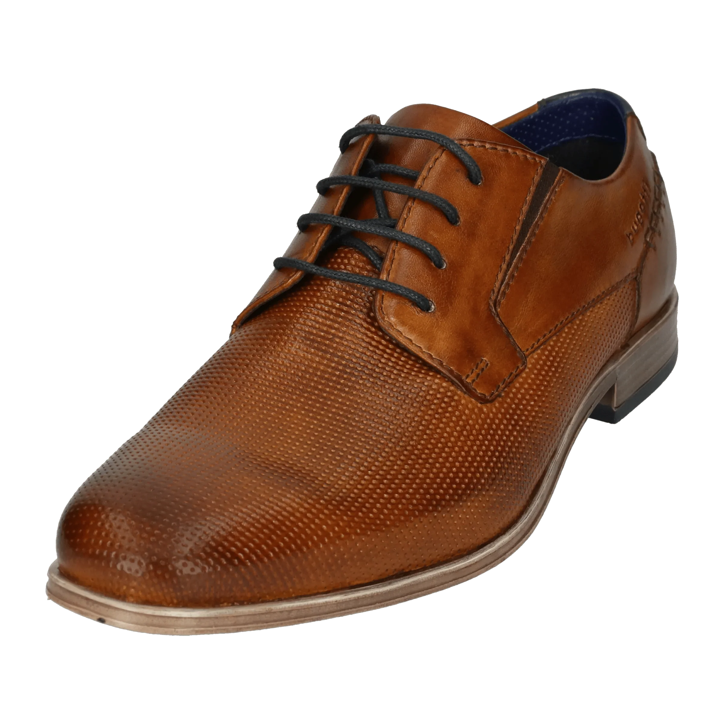 Leder Business Schnürer cognac - Image 2