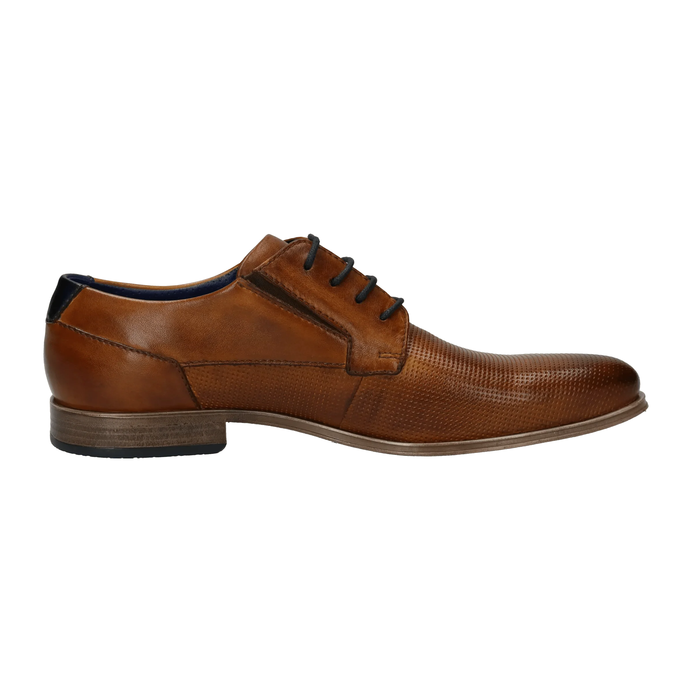 Leder Business Schnürer cognac - Image 4