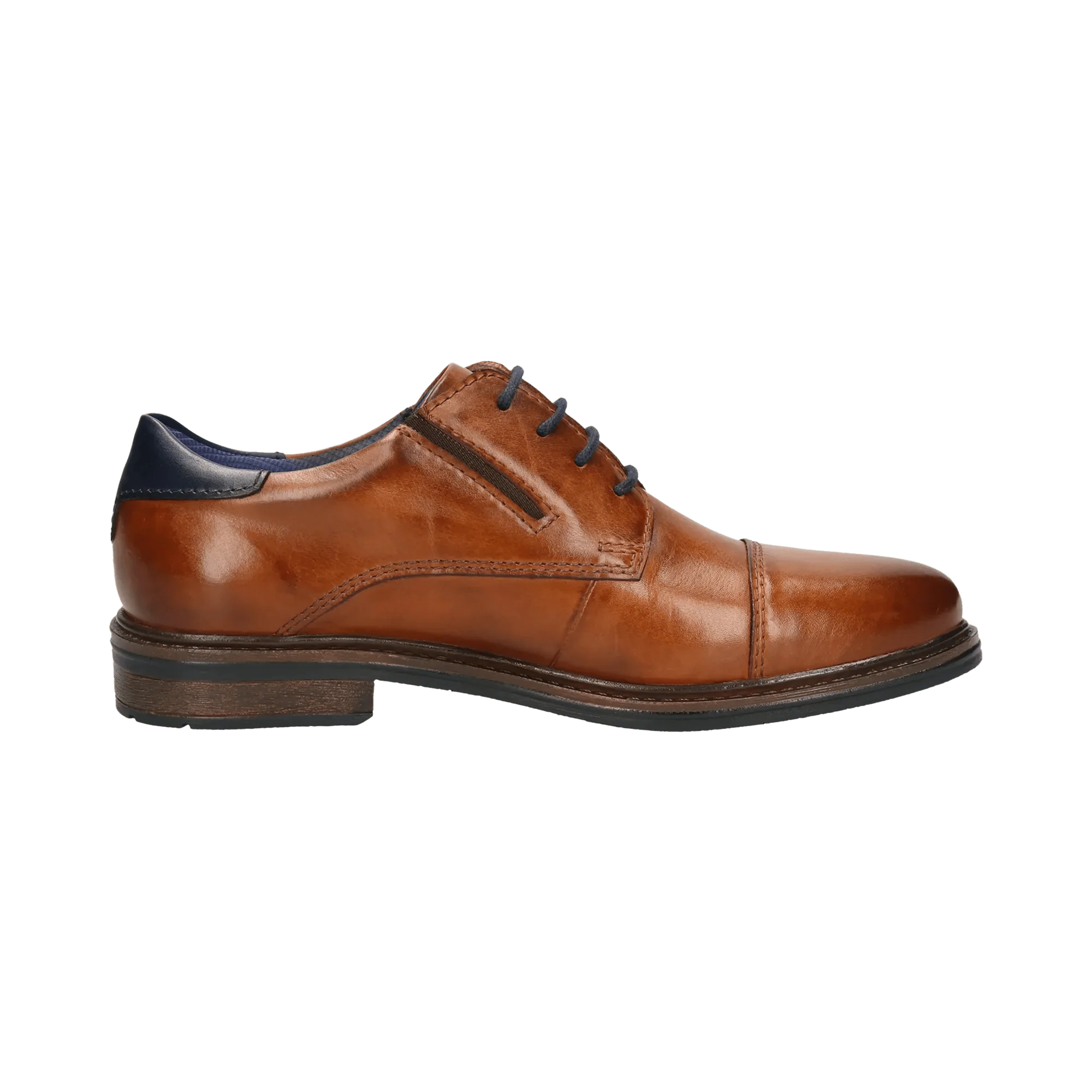 Leder Business Schnürer cognac - Image 4