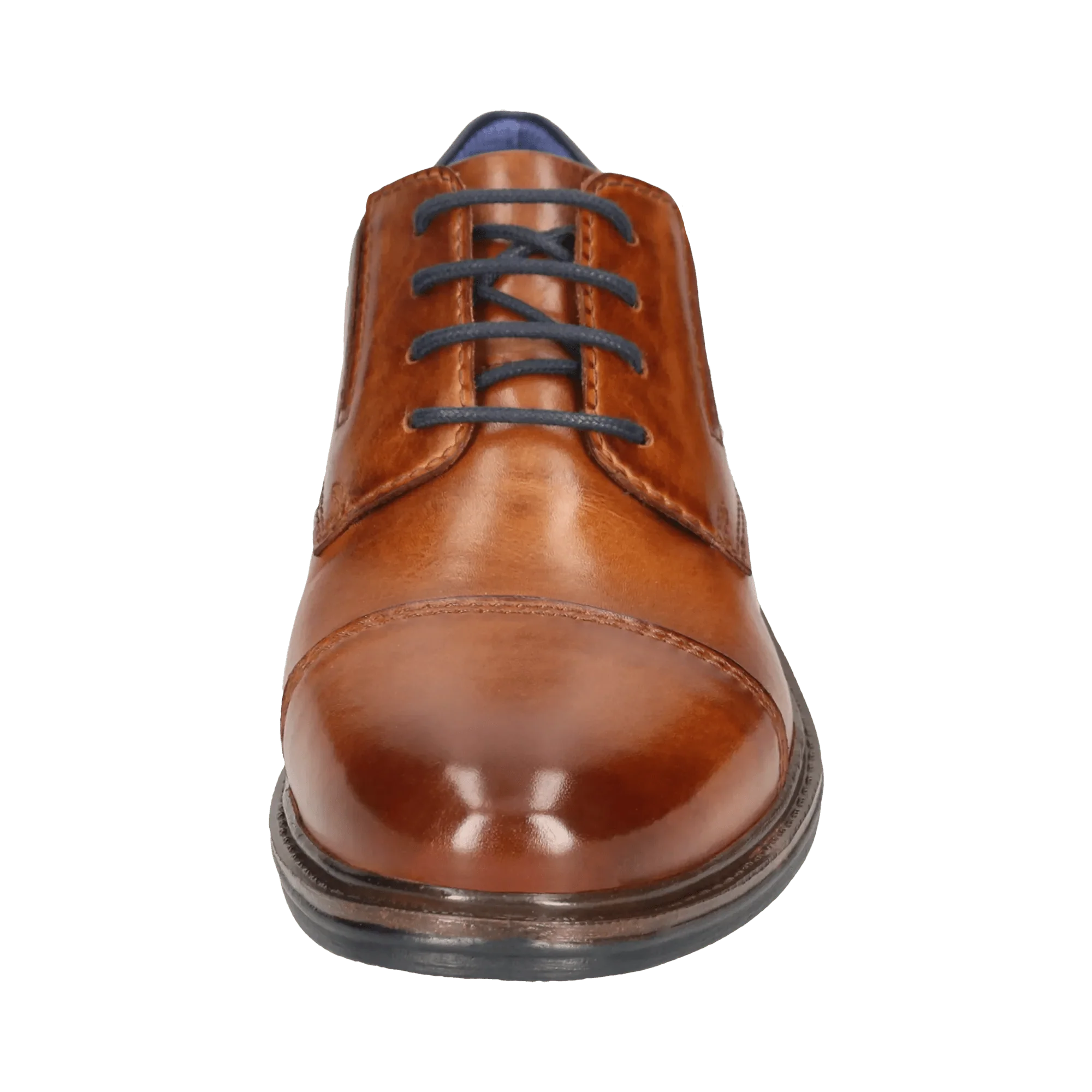 Leder Business Schnürer cognac - Image 5