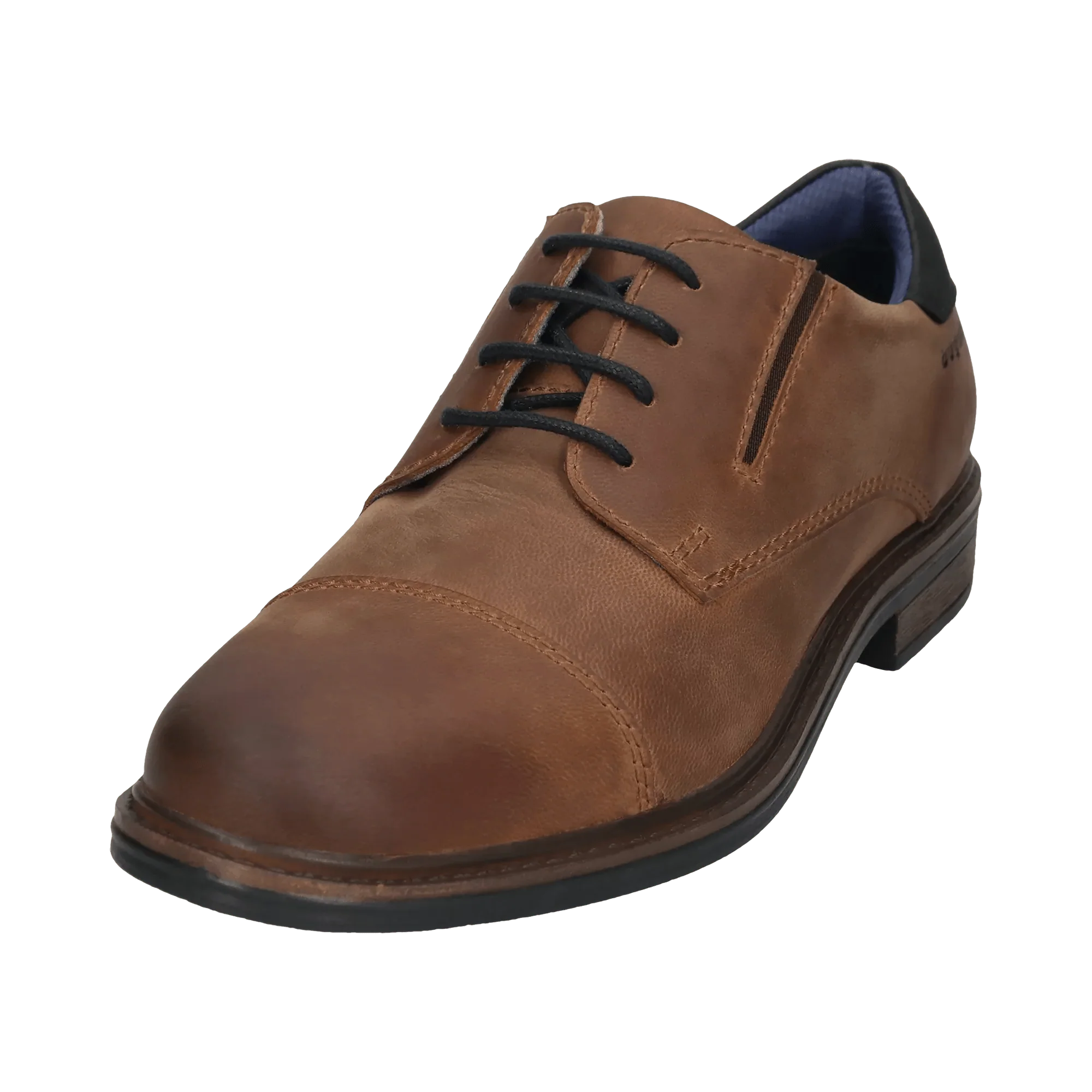 Leder Business Schnürer cognac - Image 2