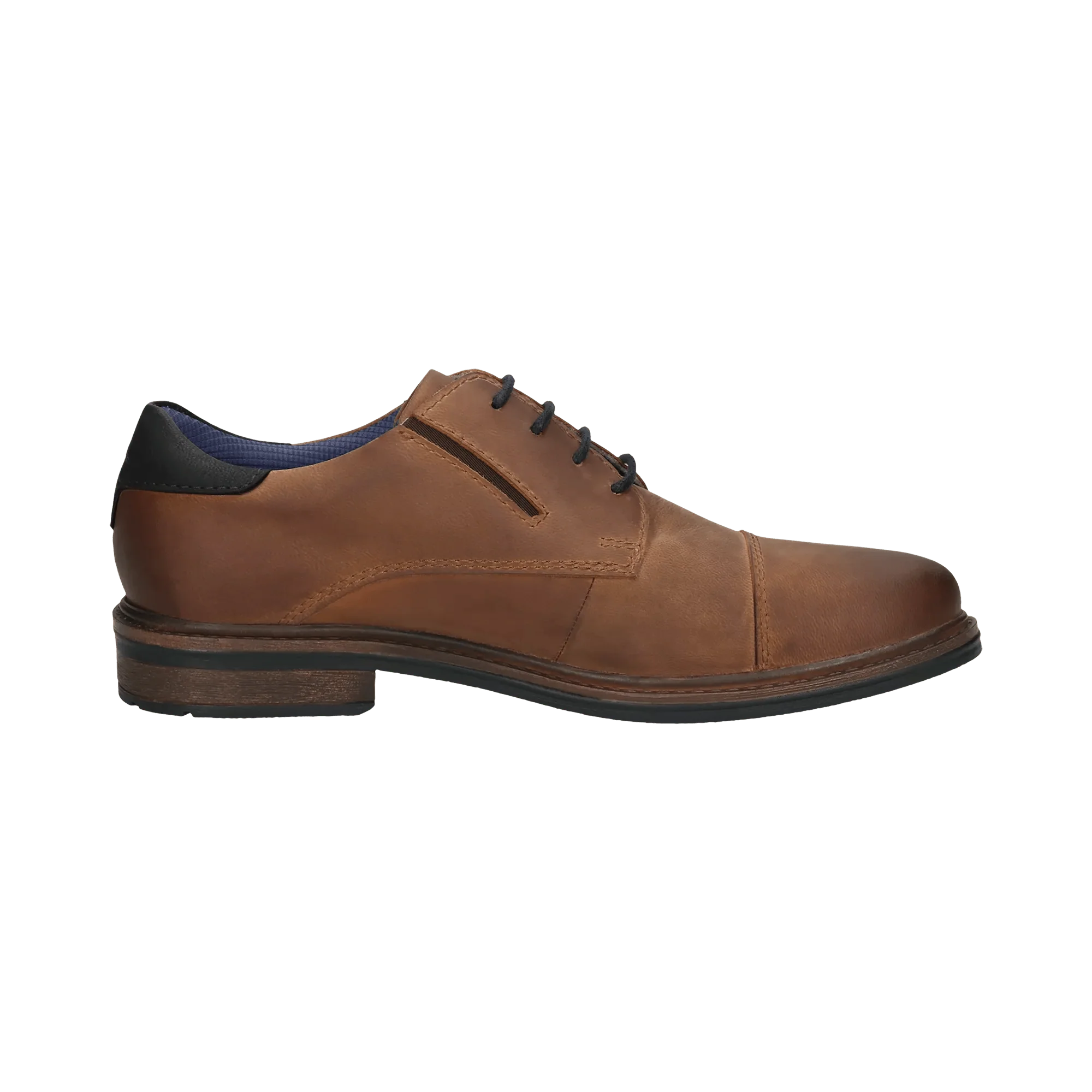 Leder Business Schnürer cognac - Image 4