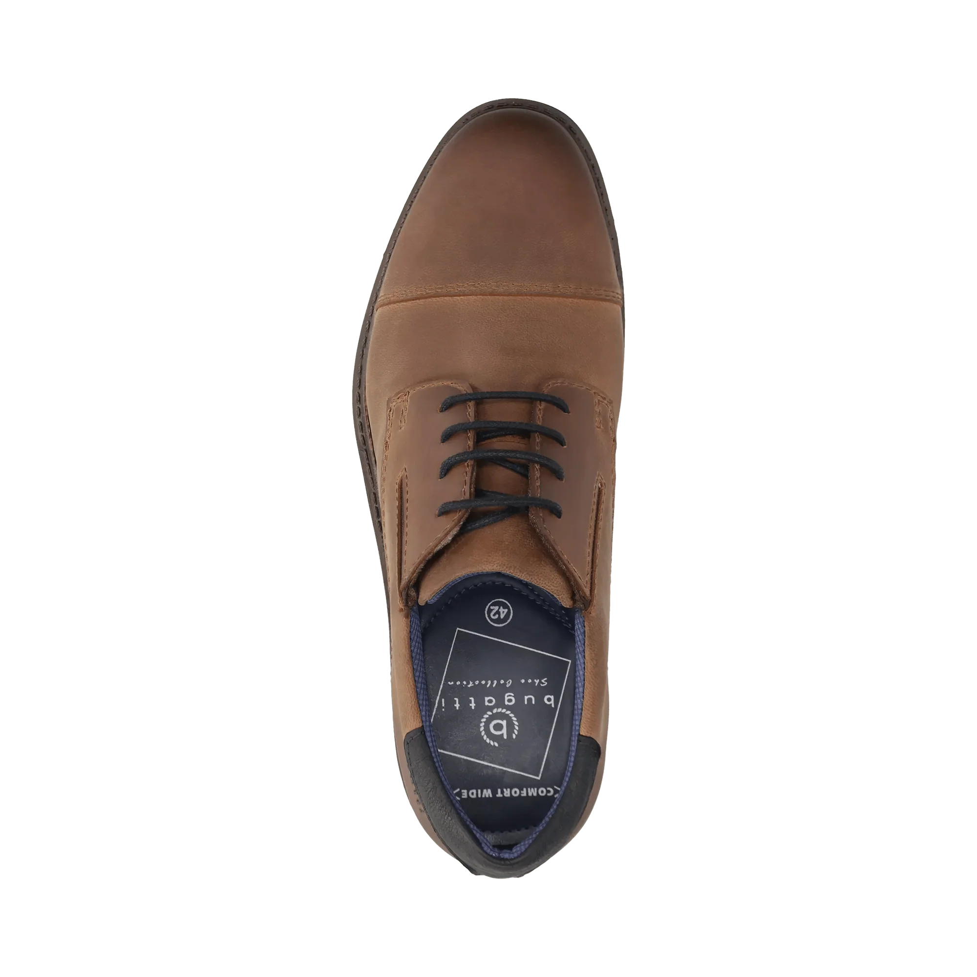 Leder Business Schnürer cognac - Image 6