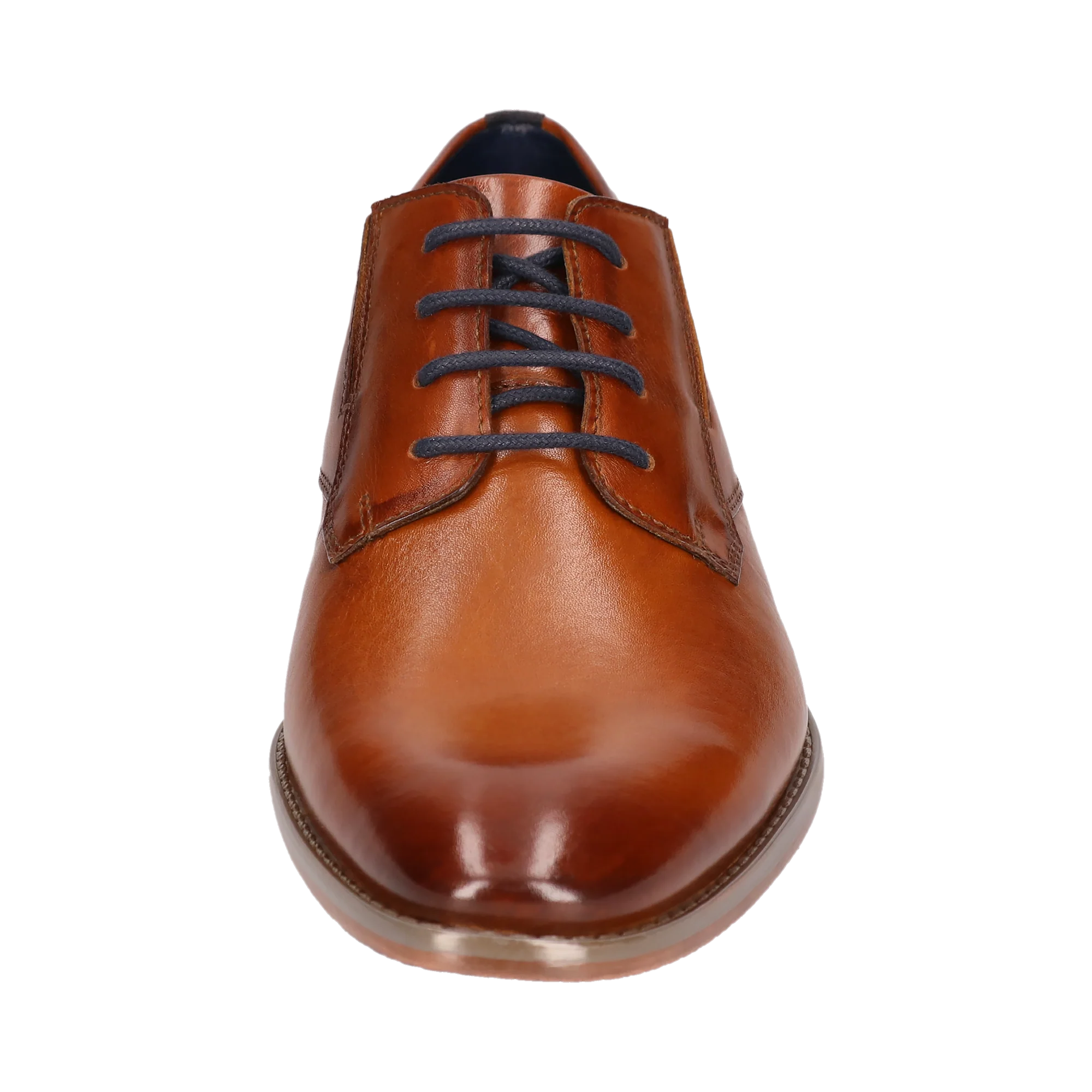 Leder Business Schnürer cognac - Image 5