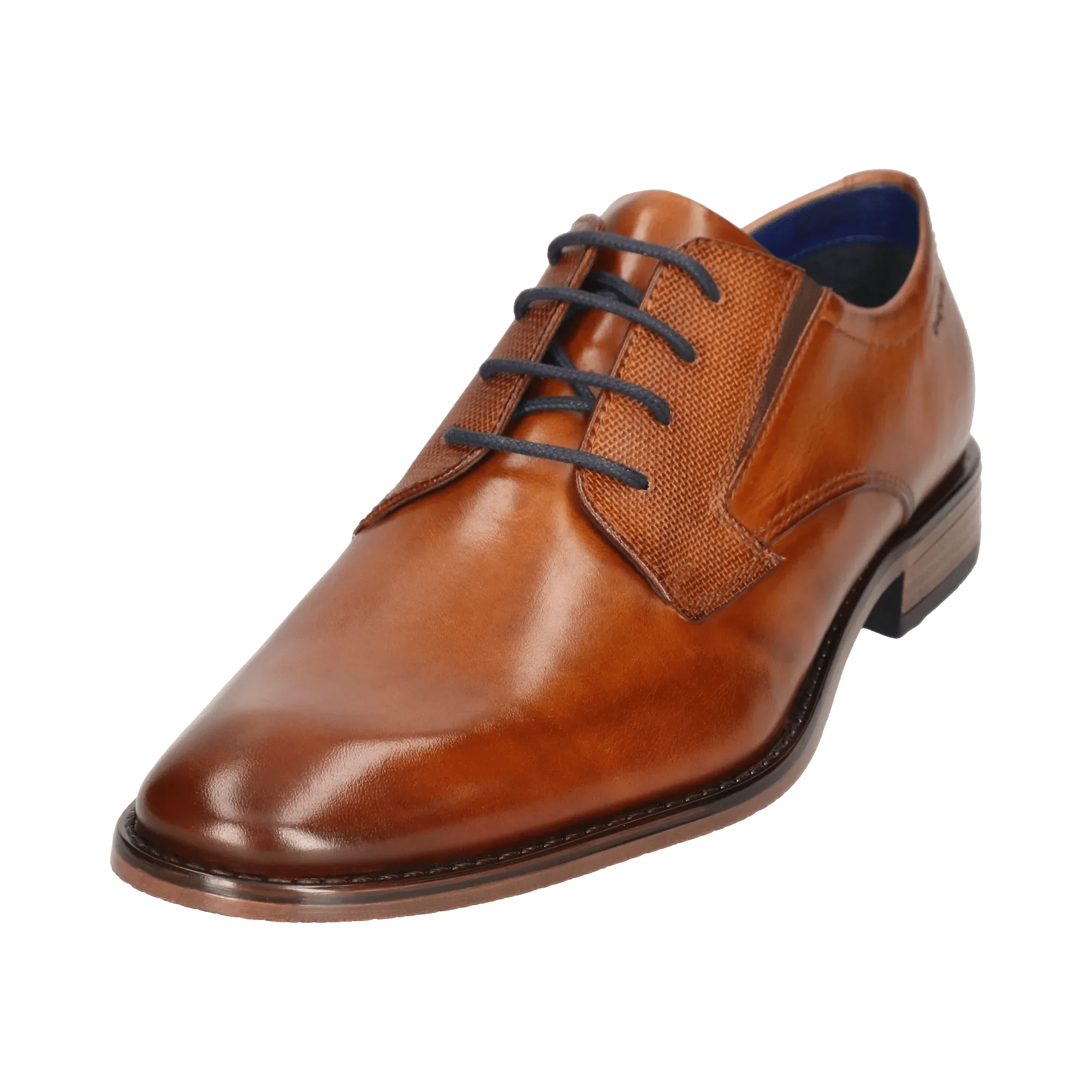 Leder Business Schnürer cognac - Image 2