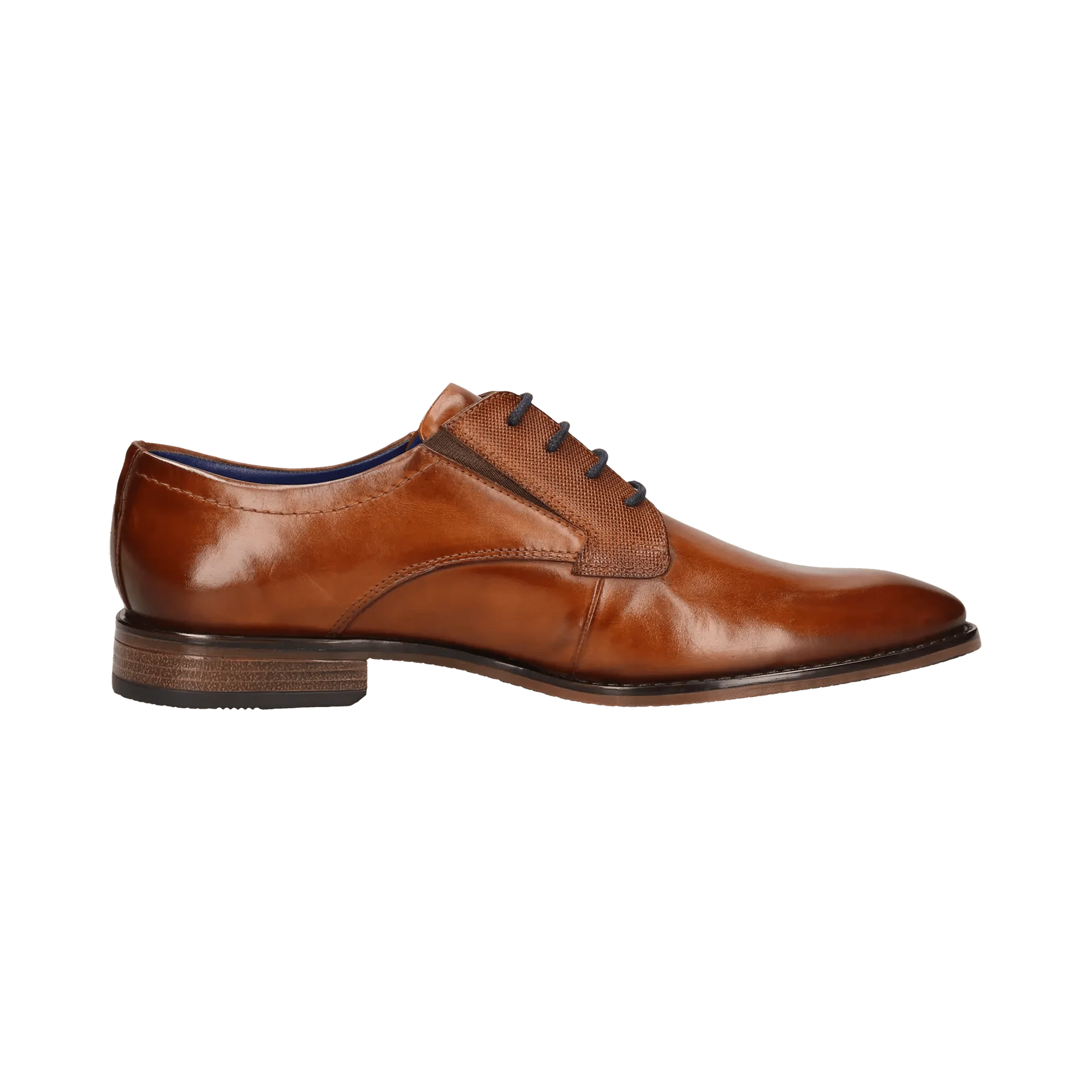 Leder Business Schnürer cognac - Image 4
