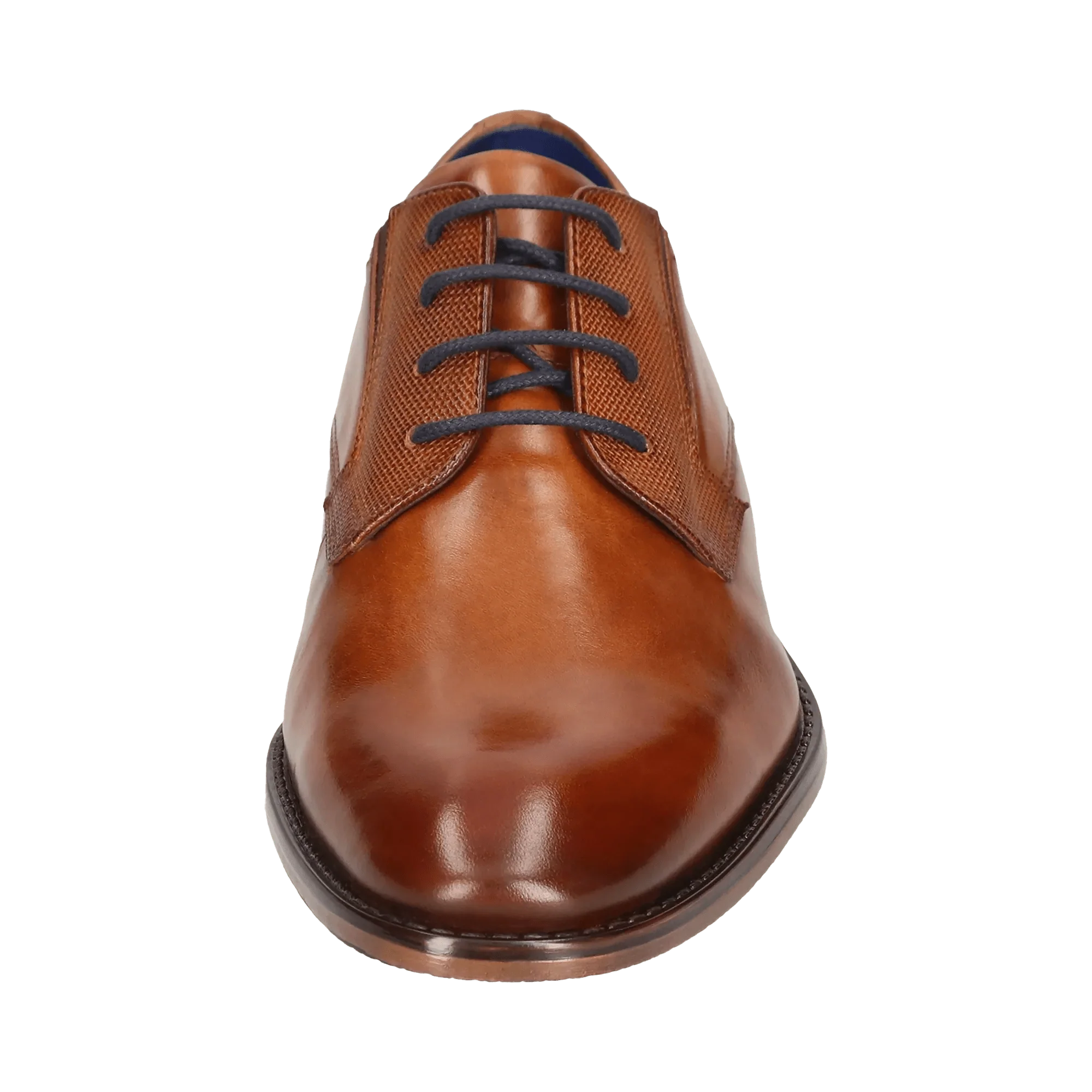 Leder Business Schnürer cognac - Image 5