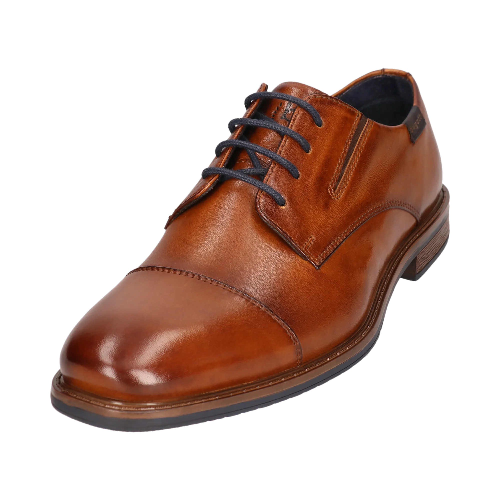 Leder Business Schnürer cognac - Image 2