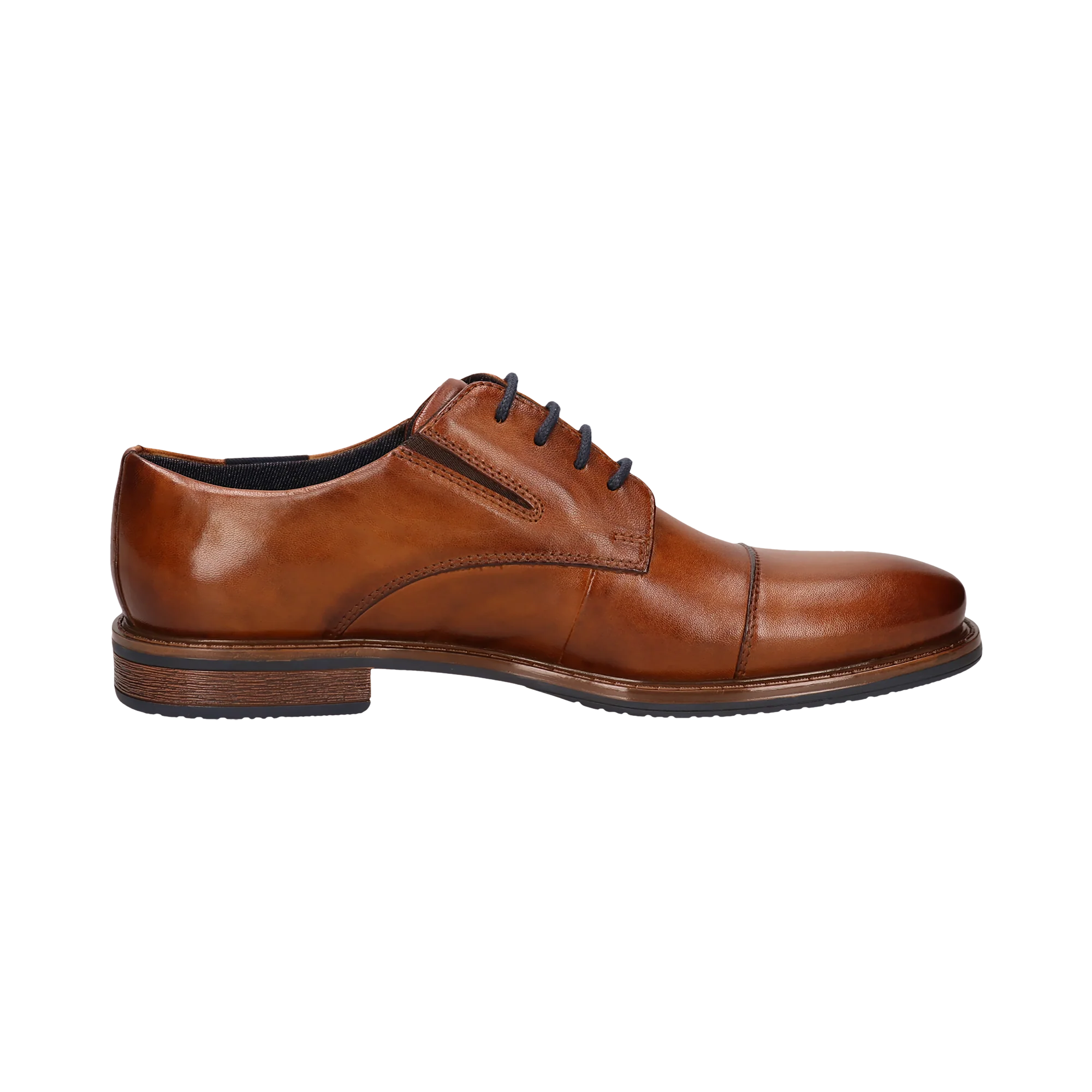 Leder Business Schnürer cognac - Image 4
