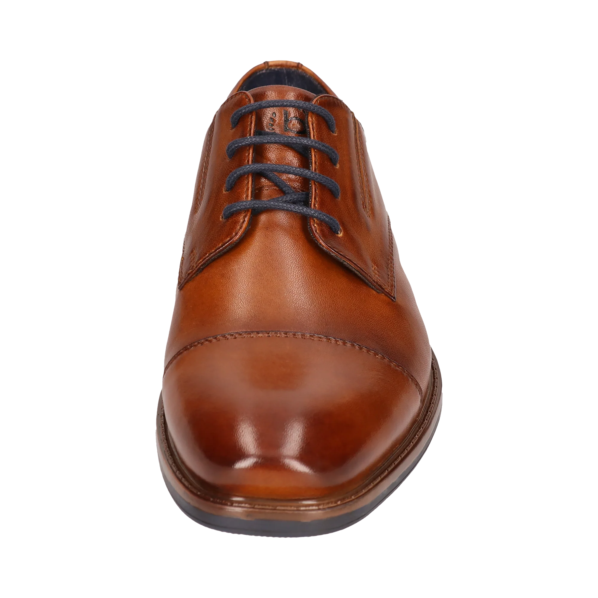 Leder Business Schnürer cognac - Image 5