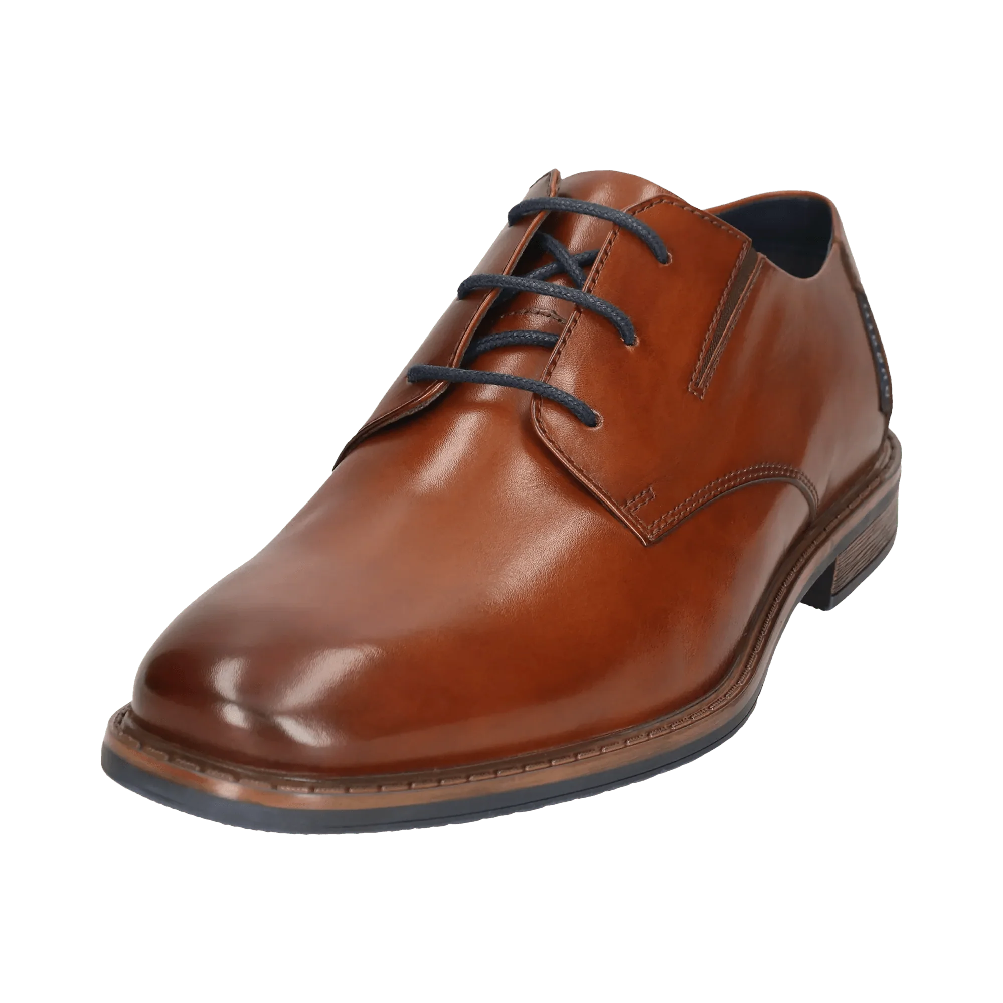 Leder Business Schnürer cognac - Image 2