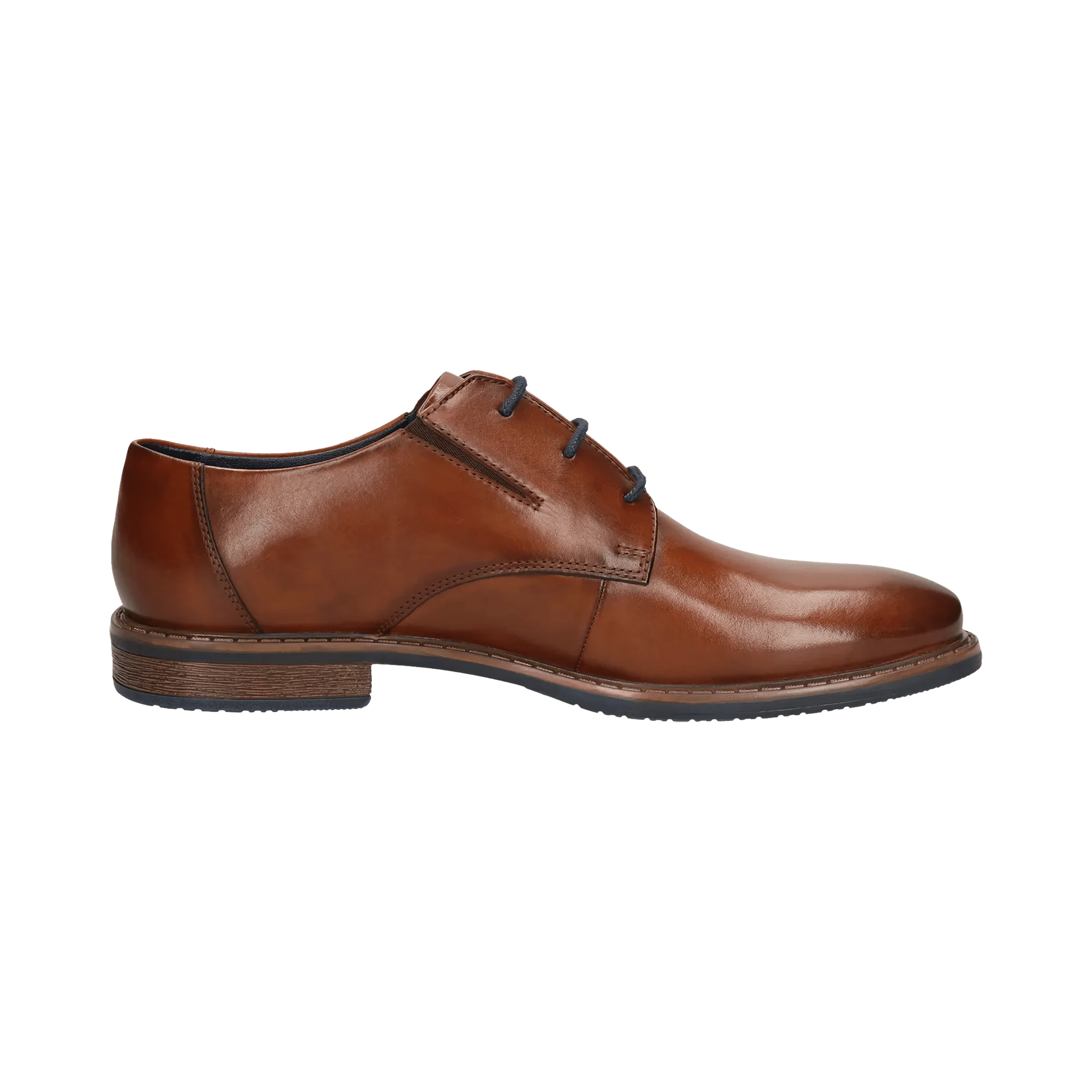 Leder Business Schnürer cognac - Image 4
