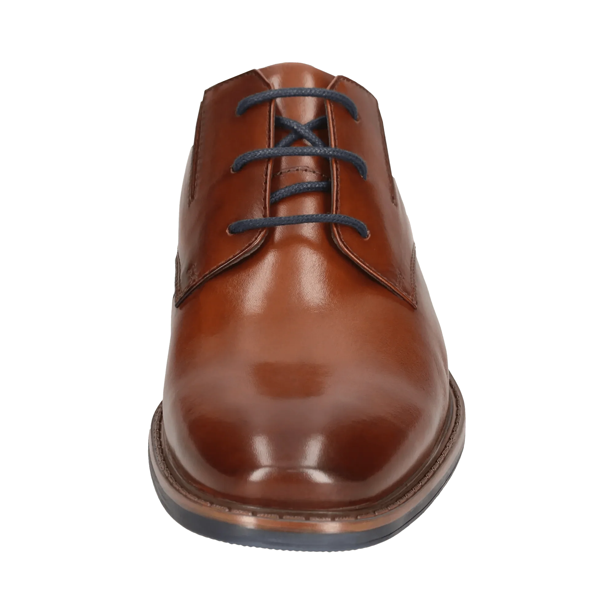 Leder Business Schnürer cognac - Image 5