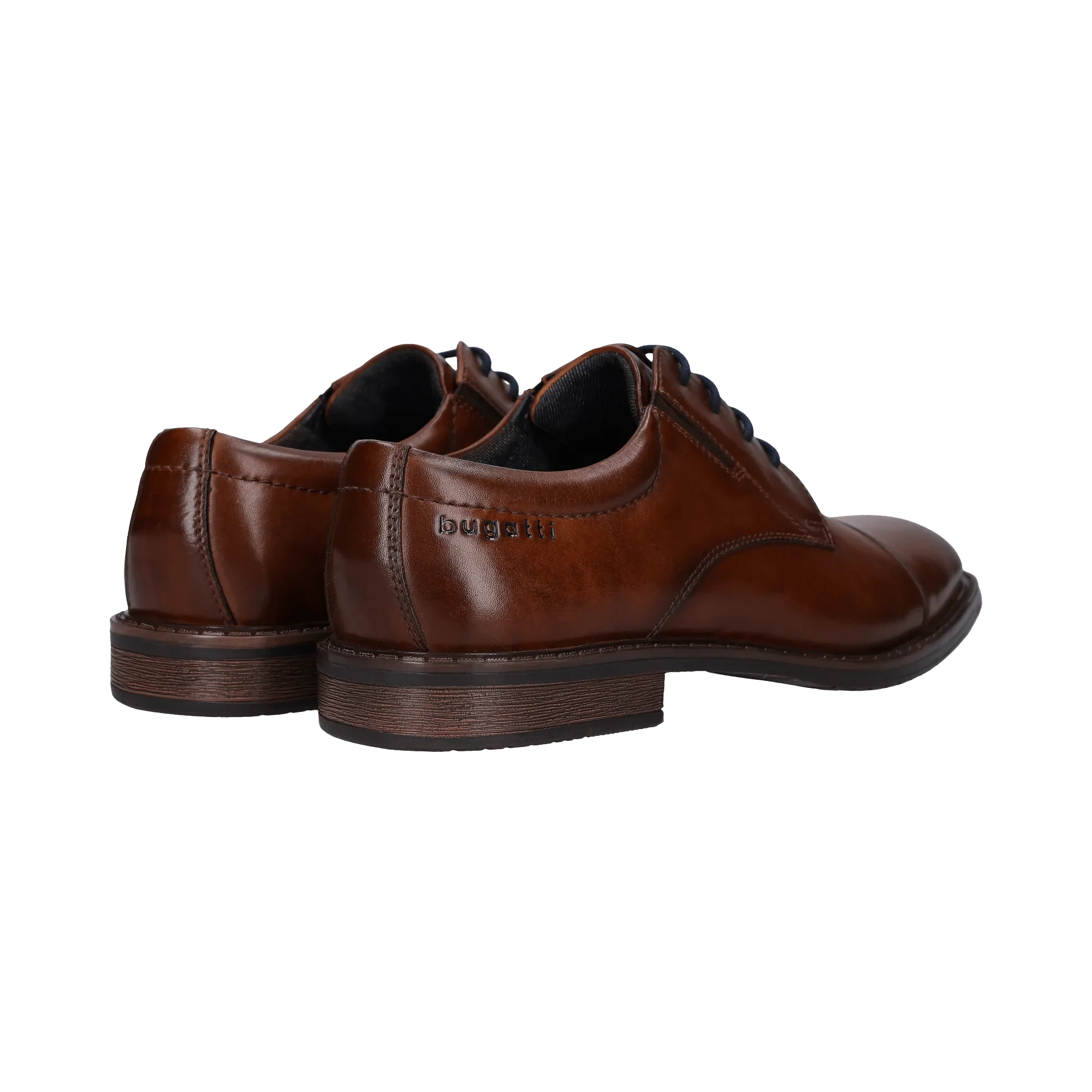 Leder Business Schnürer cognac - Image 3