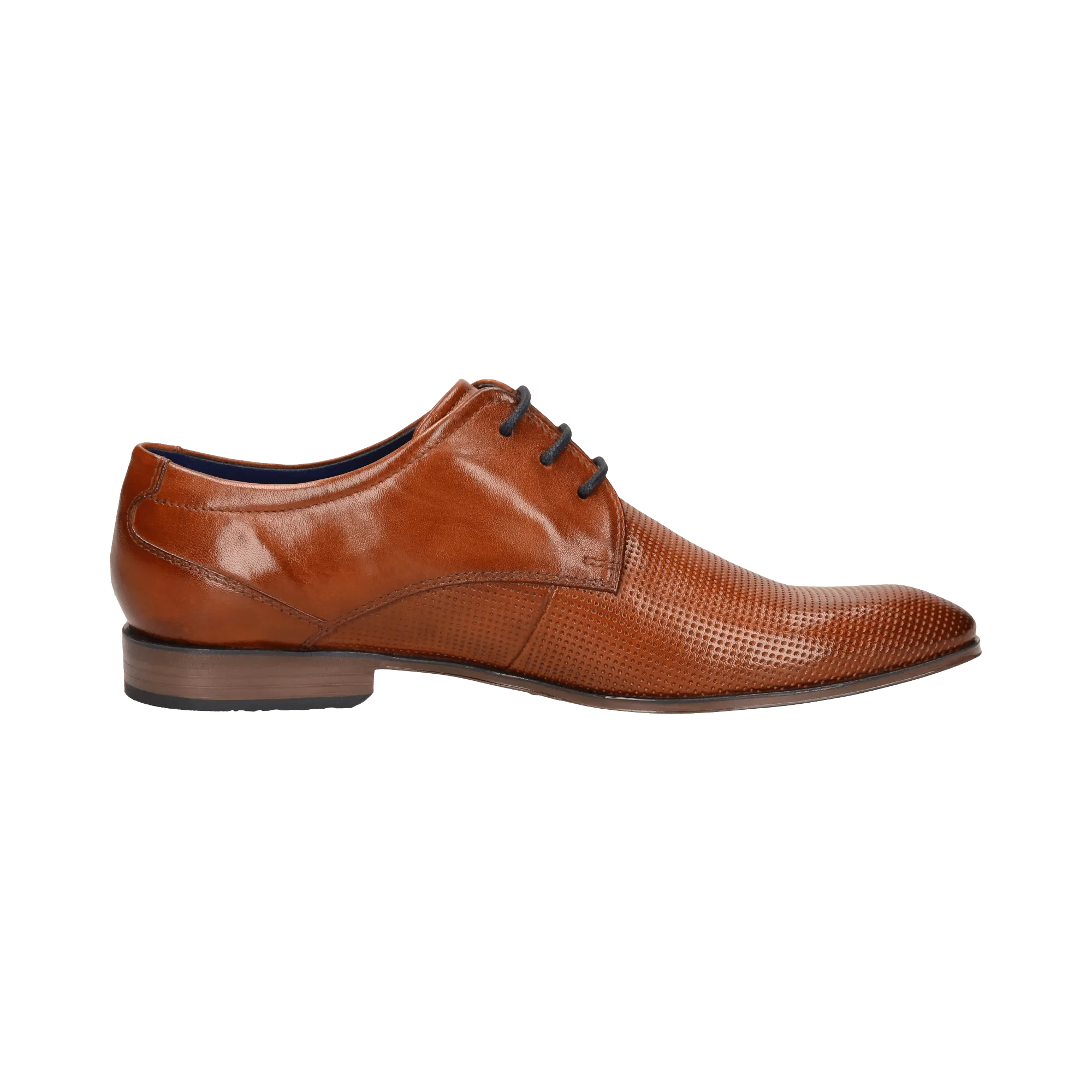 Leder Business Schnürer cognac - Image 4