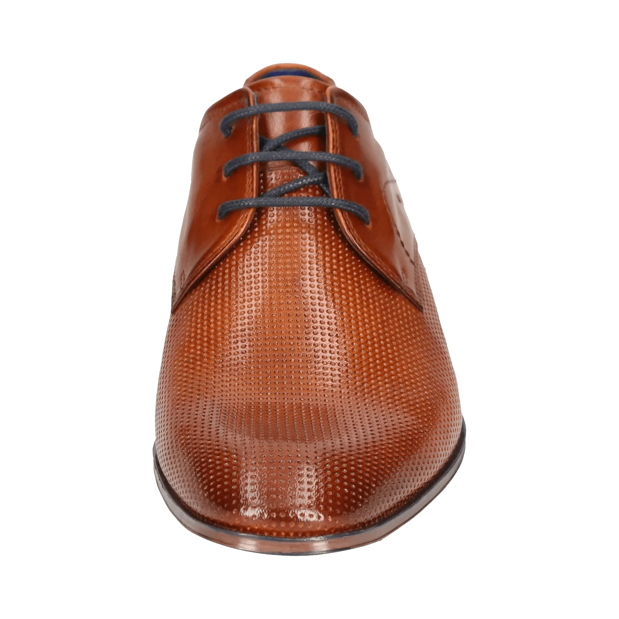 Leder Business Schnürer cognac - Image 5