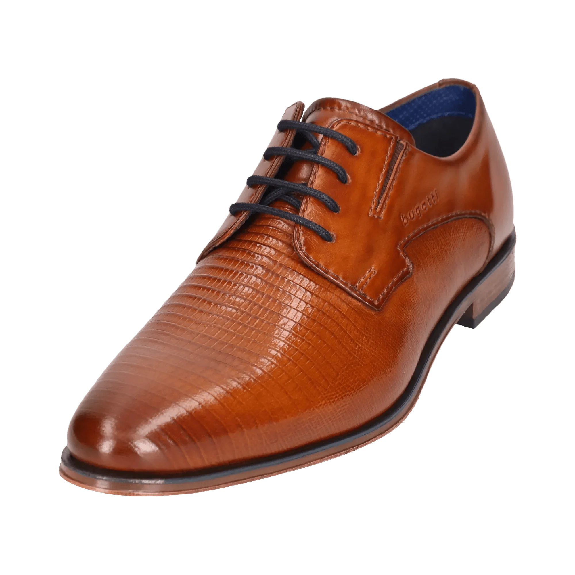 Leder Business Schnürer cognac - Image 2