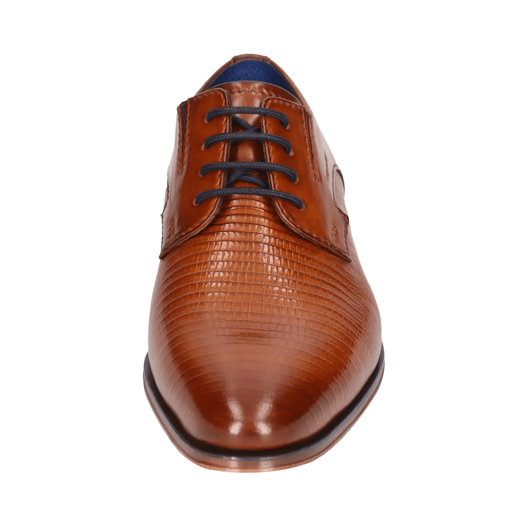 Leder Business Schnürer cognac - Image 5