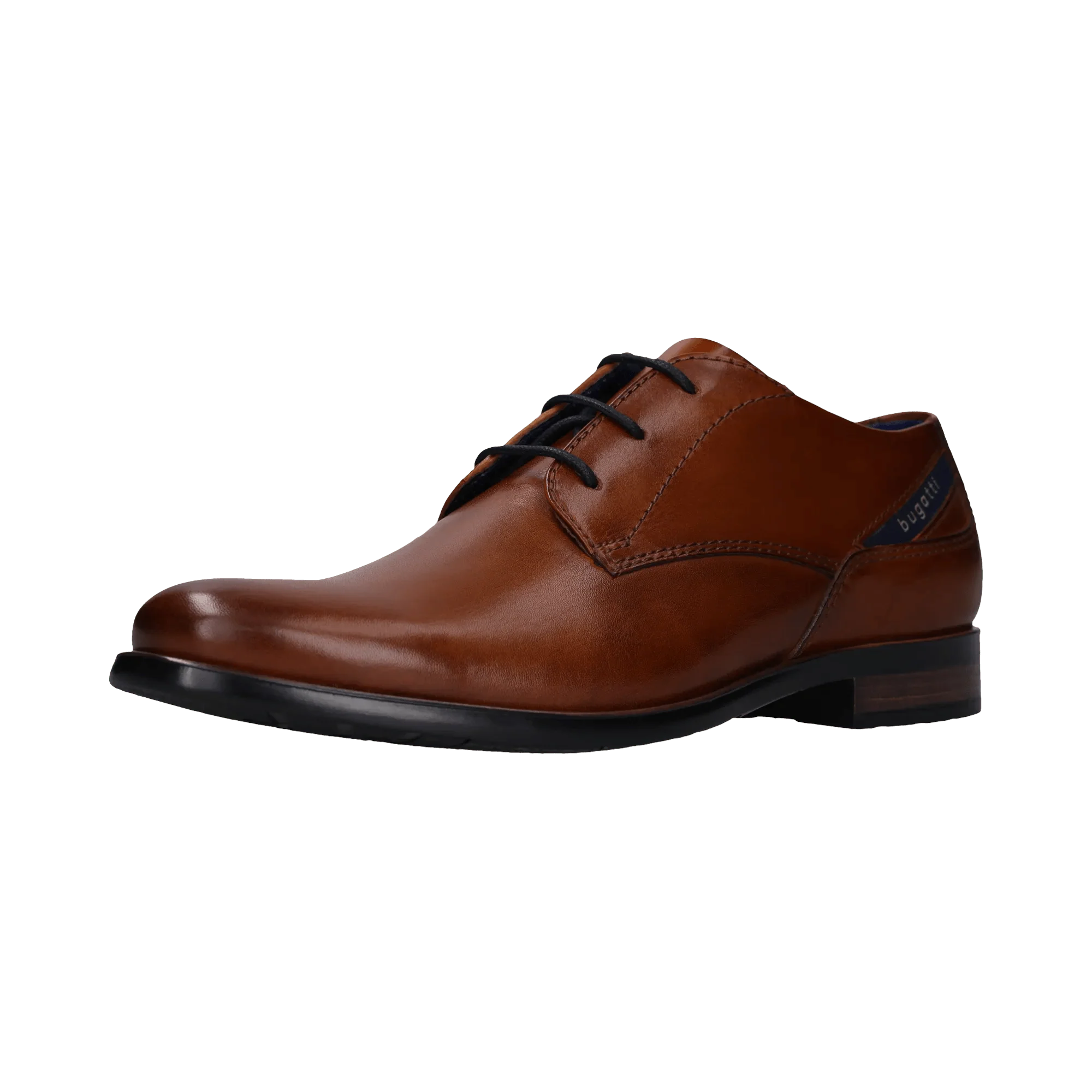 Leder Business Schnürer cognac - Image 2