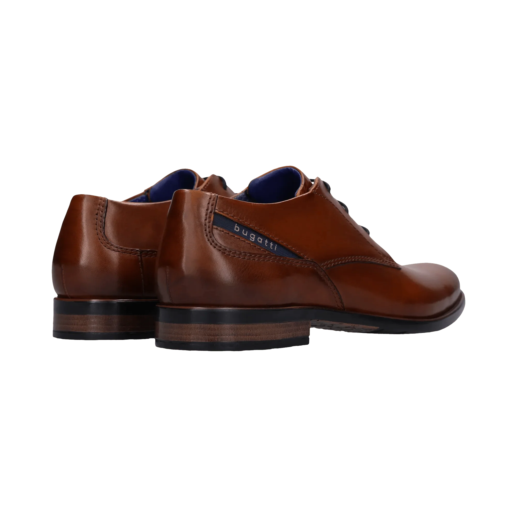 Leder Business Schnürer cognac - Image 3