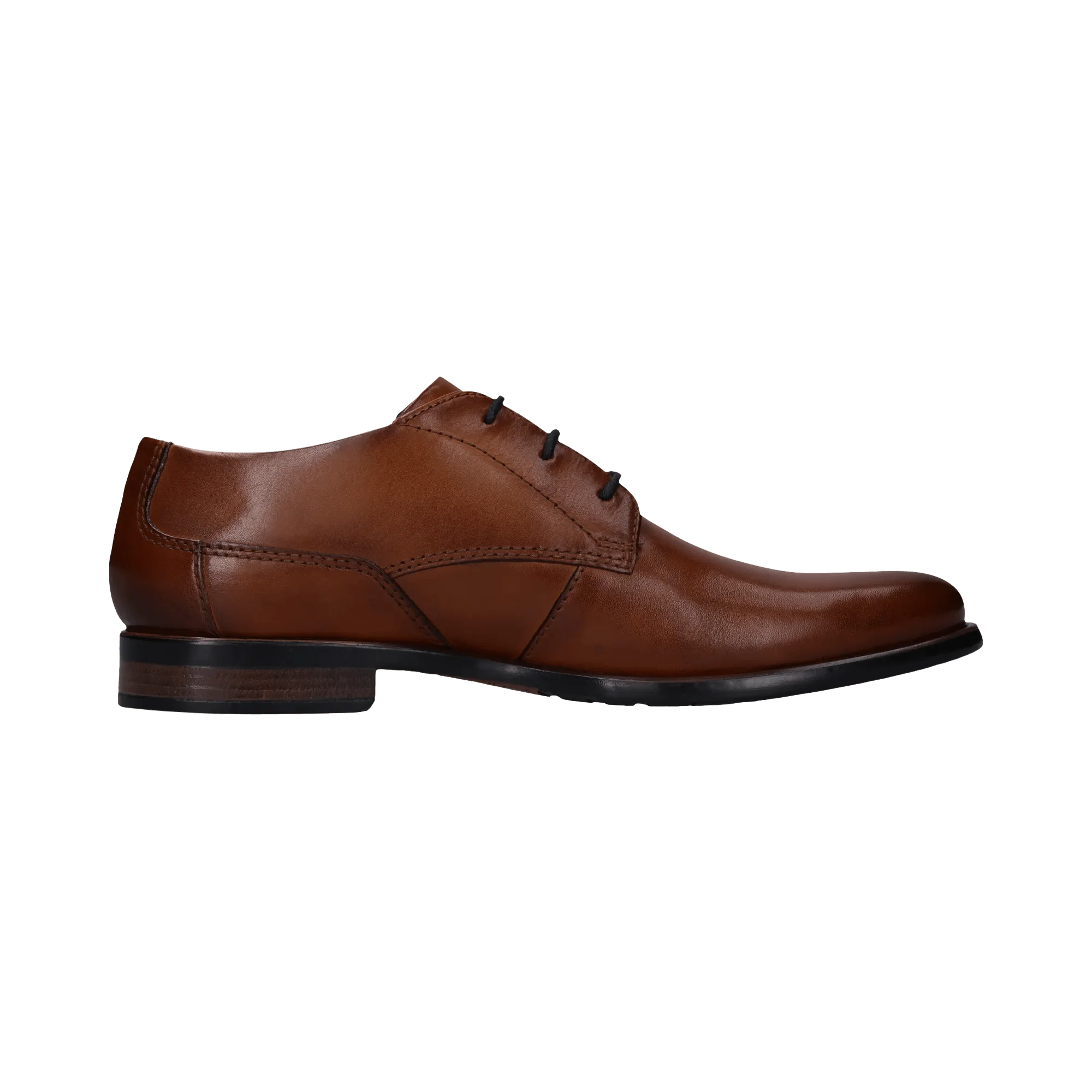 Leder Business Schnürer cognac - Image 4