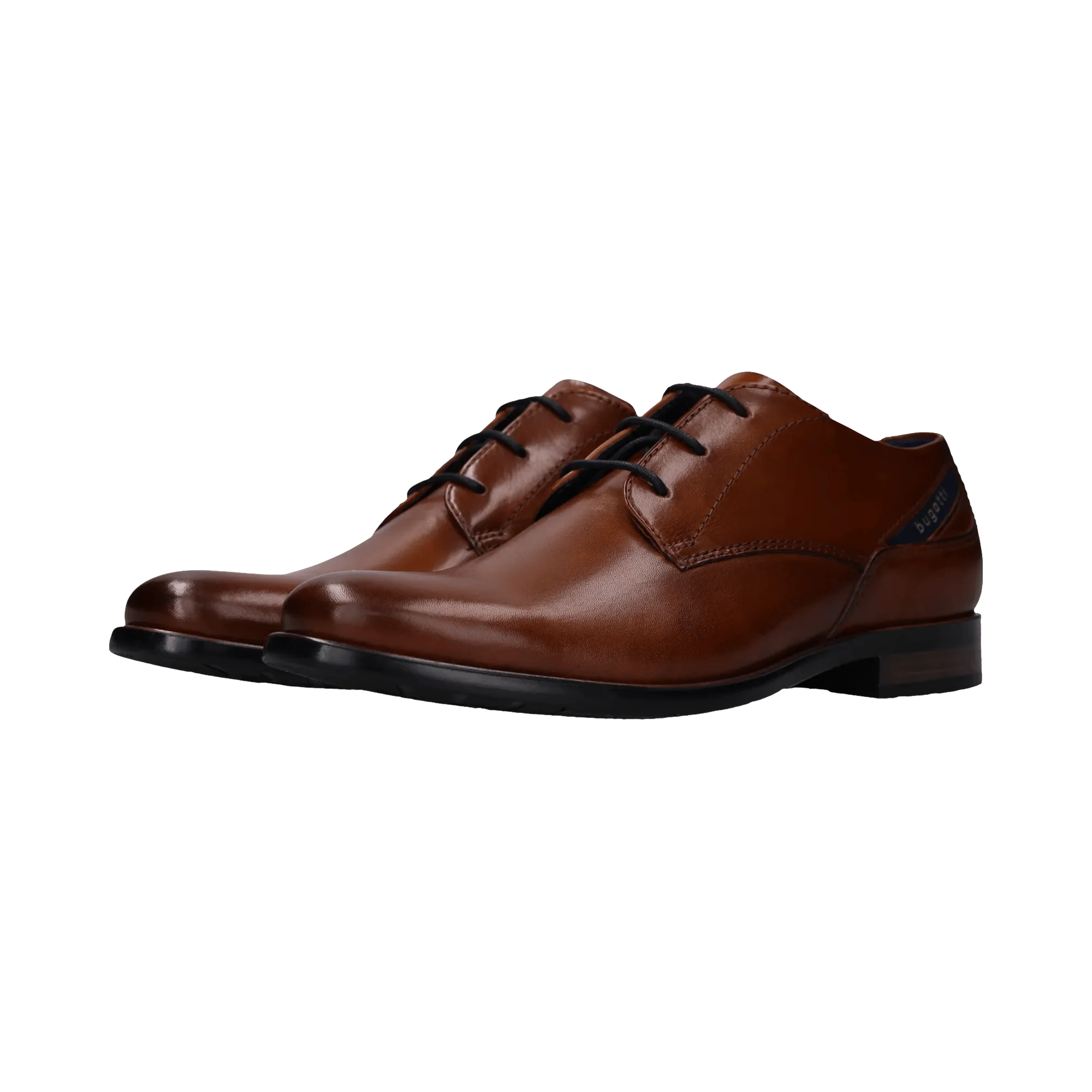 Leder Business Schnürer cognac - Image 5
