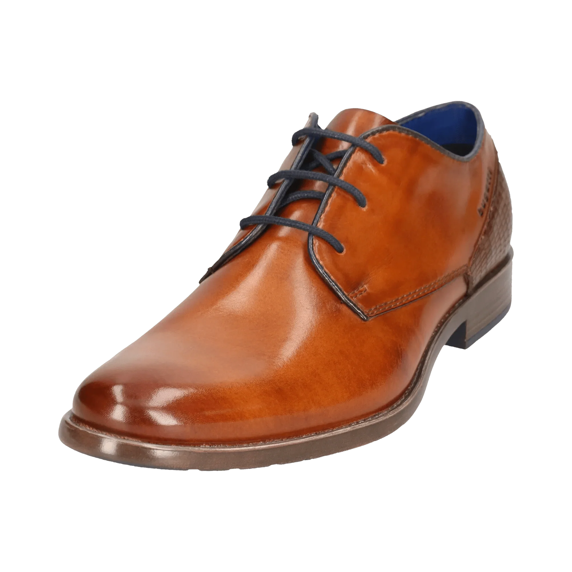 Leder Business Schnürer cognac - Image 2