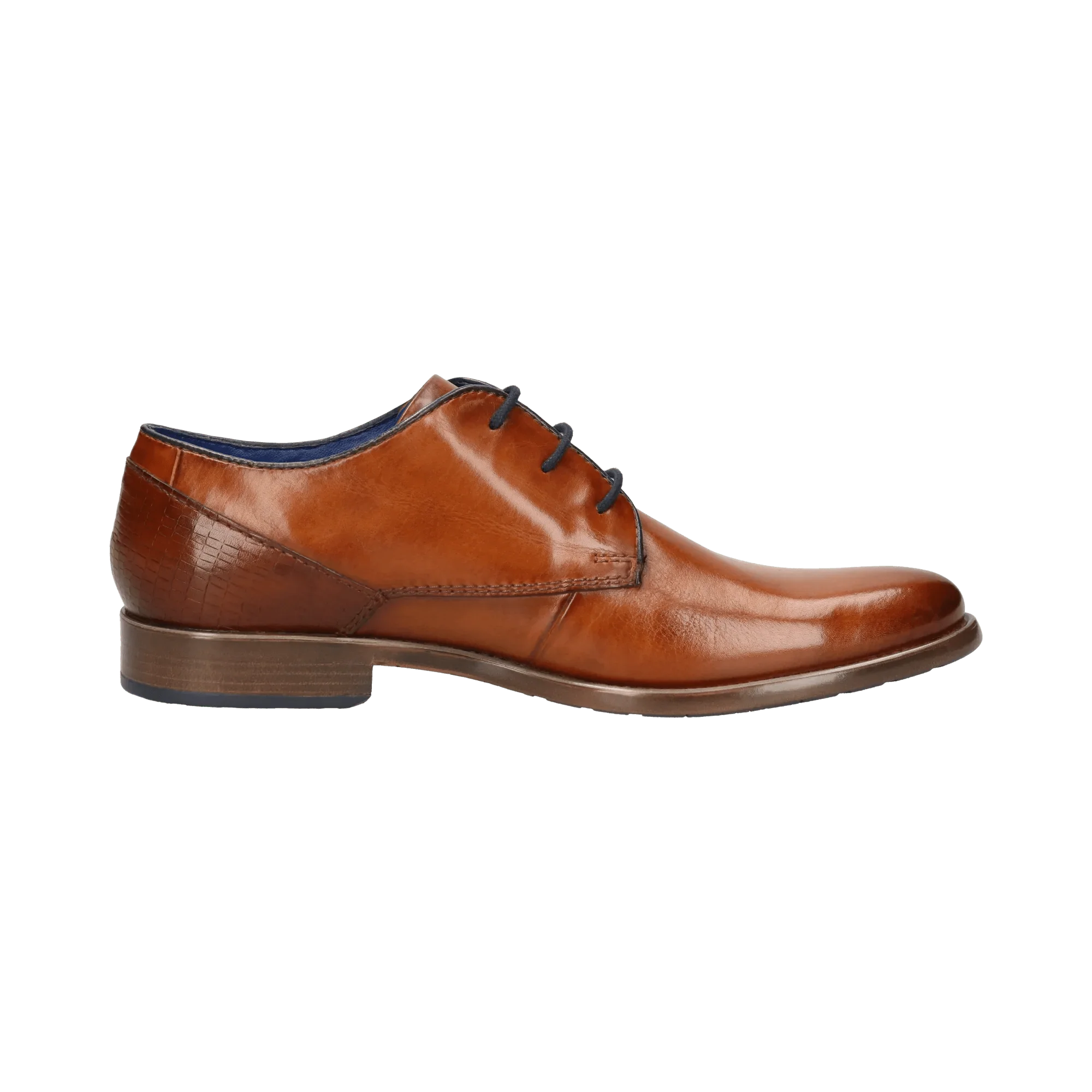 Leder Business Schnürer cognac - Image 4