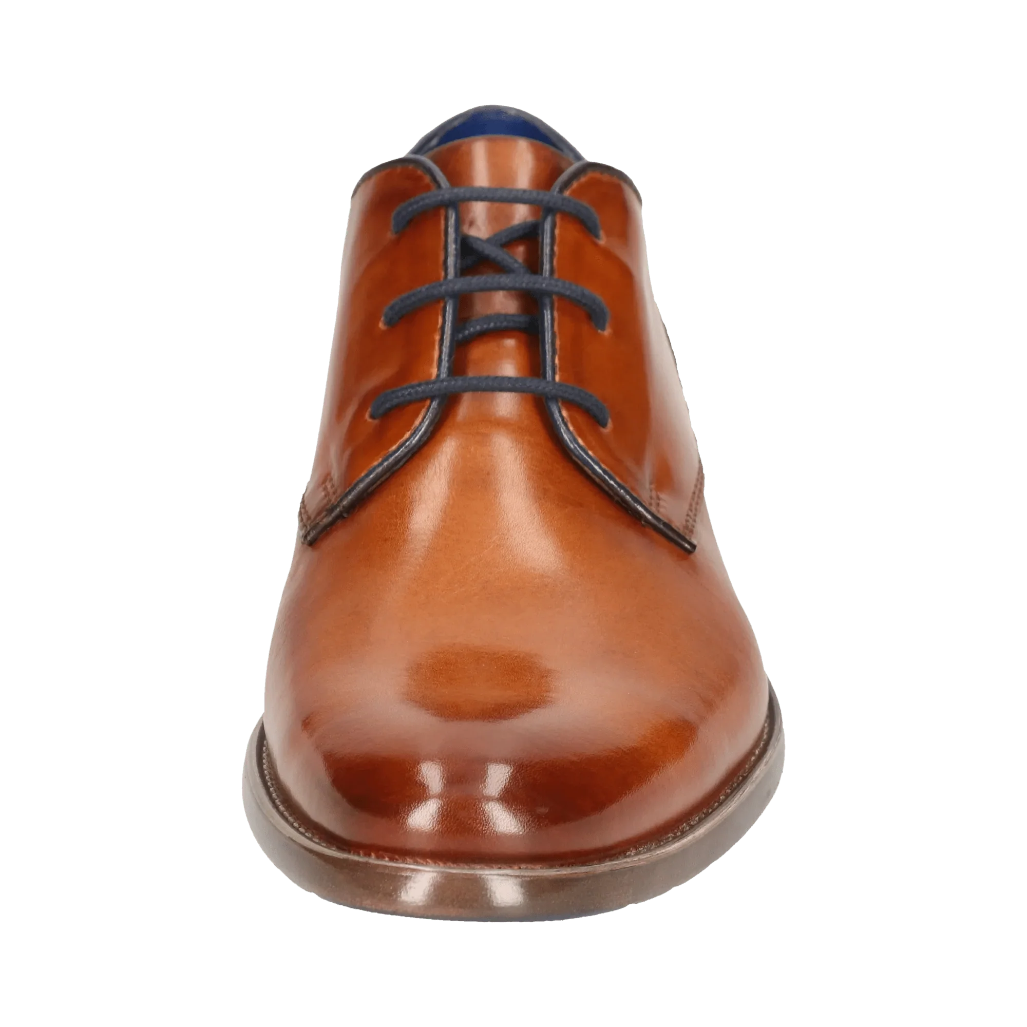 Leder Business Schnürer cognac - Image 5