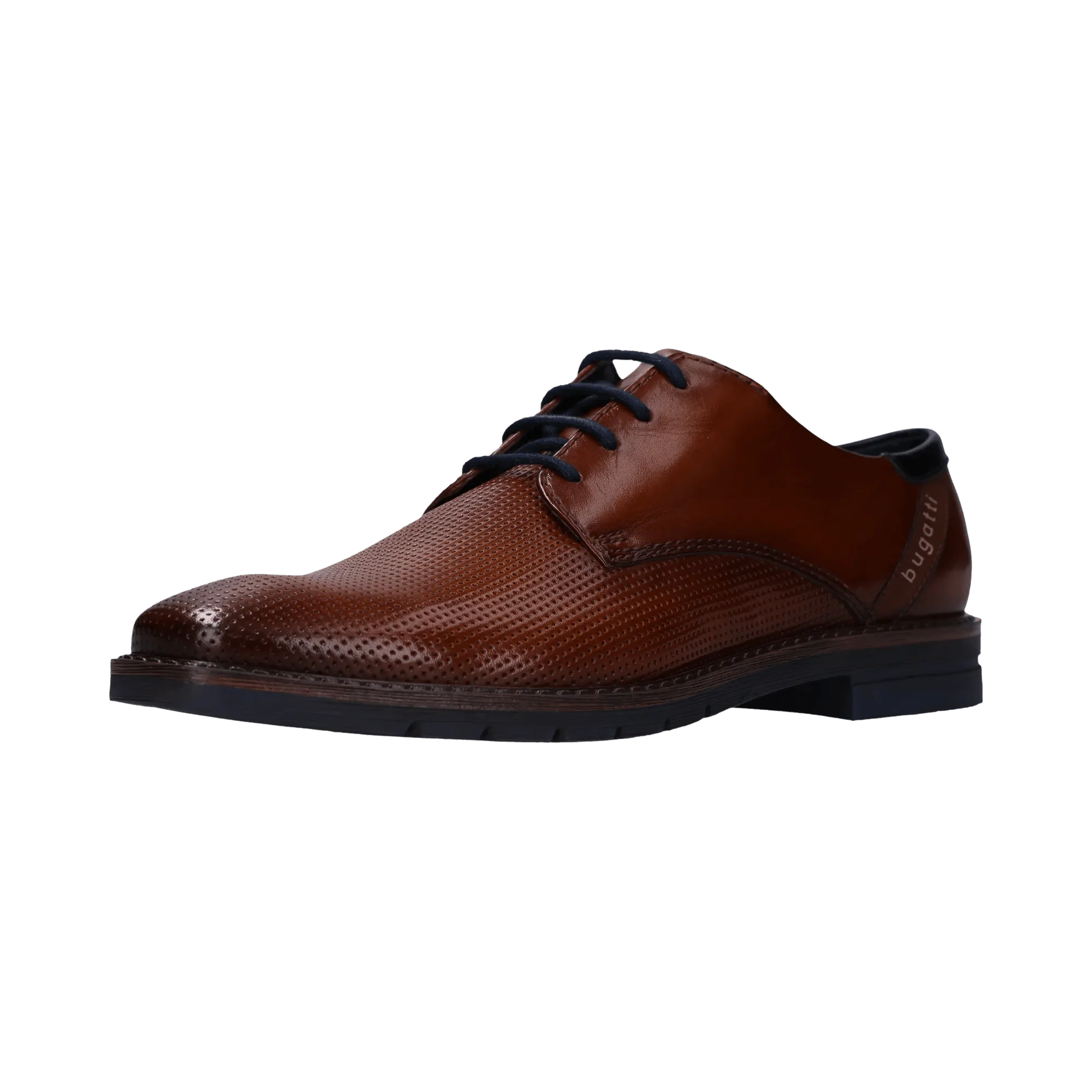 Leder Business Schnürer cognac - Image 2