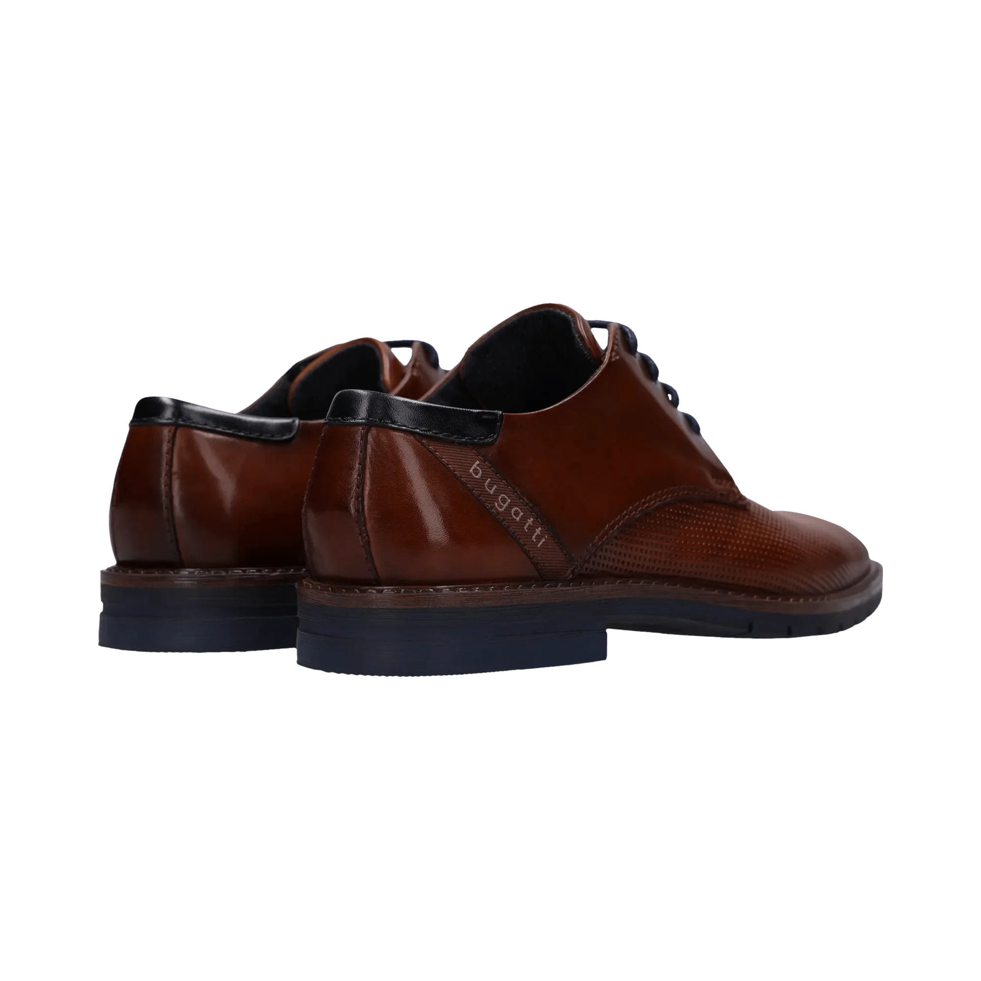 Leder Business Schnürer cognac - Image 3