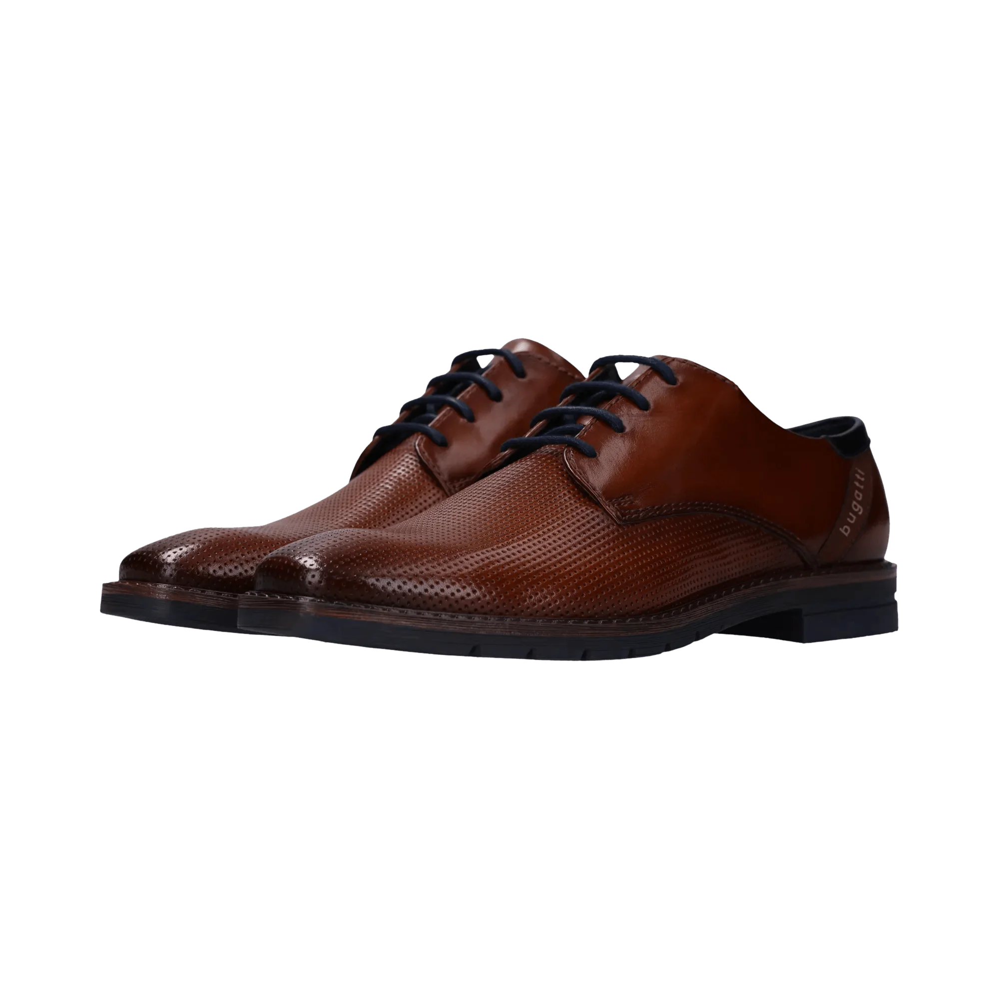 Leder Business Schnürer cognac - Image 5