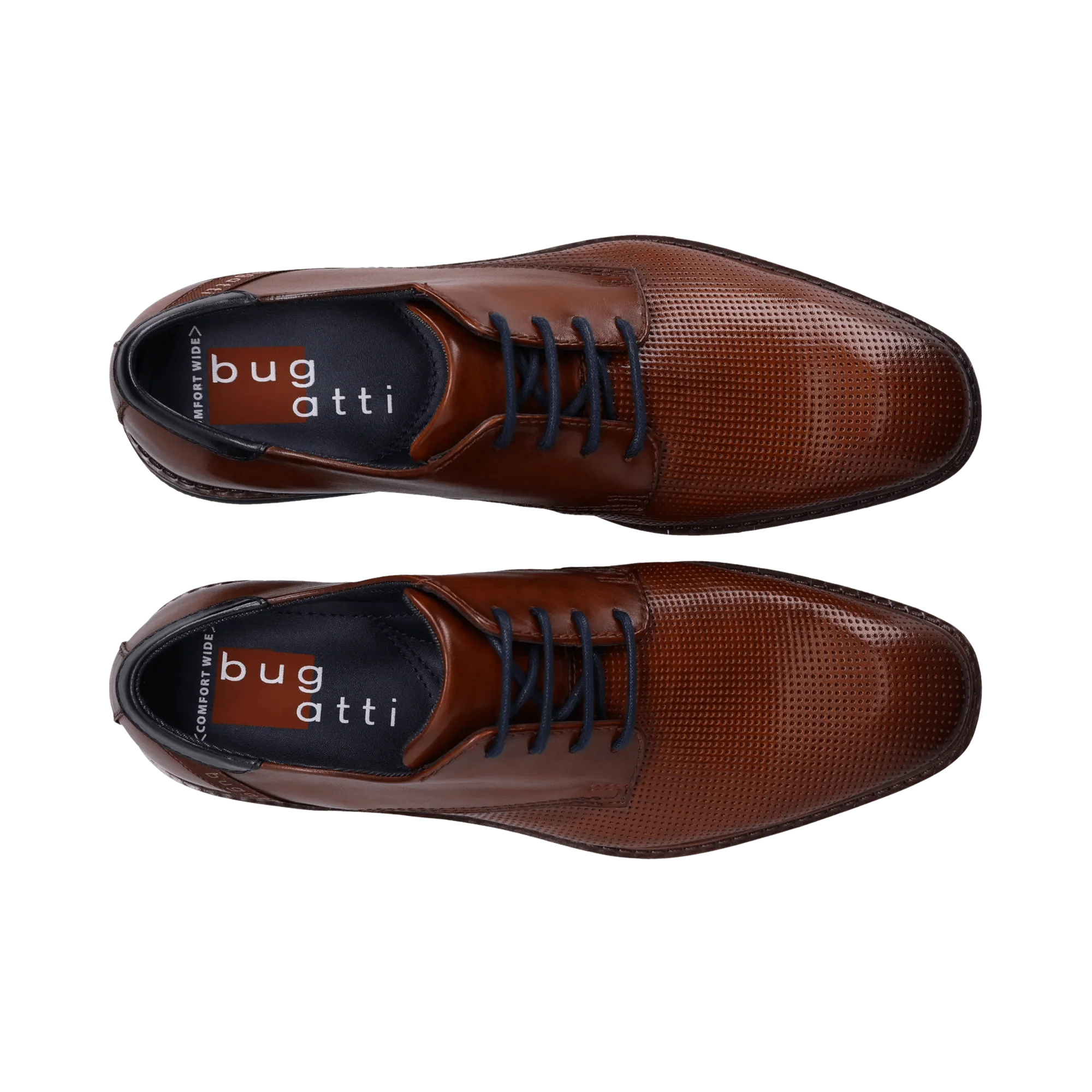 Leder Business Schnürer cognac - Image 6