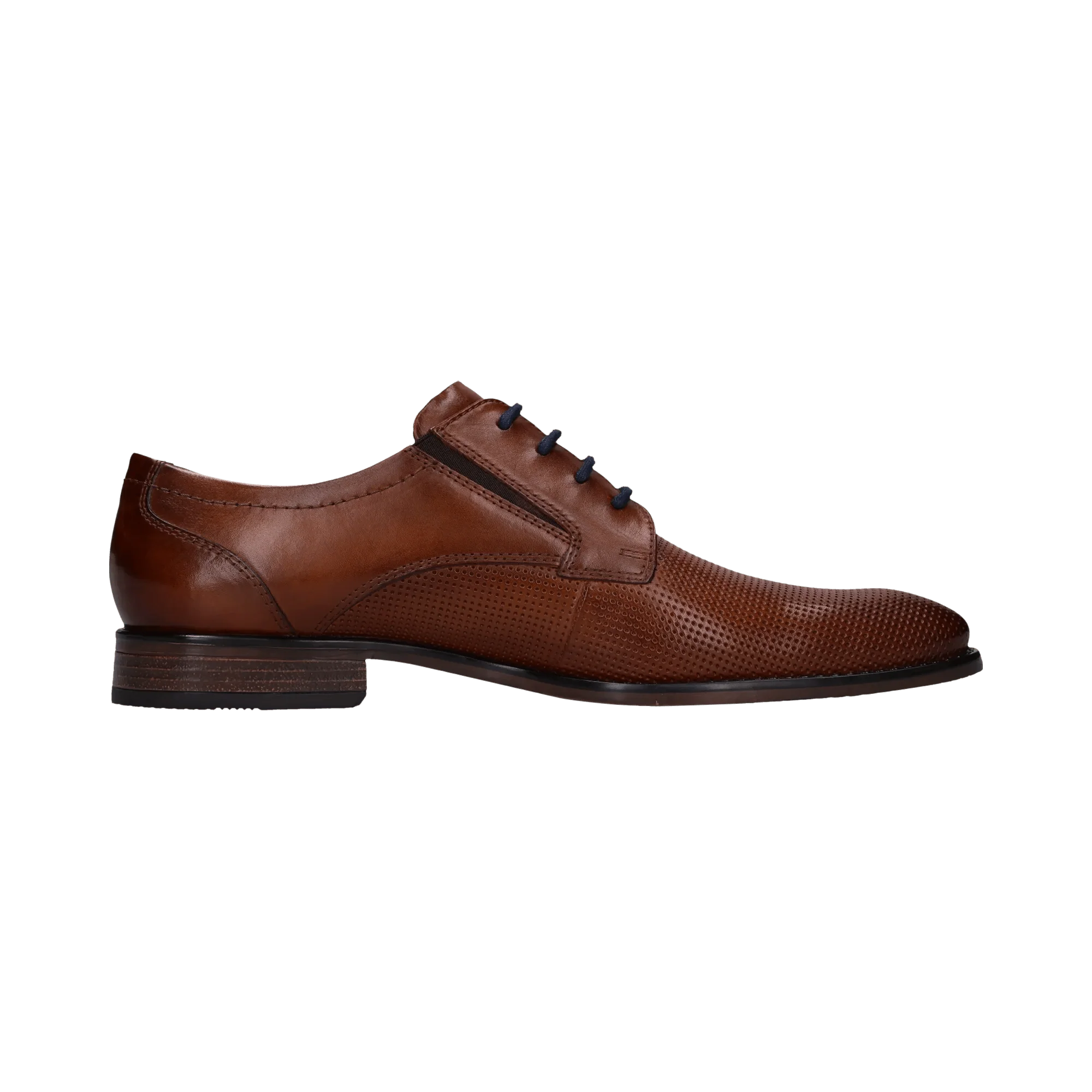 Leder Business Schnürer cognac - Image 4