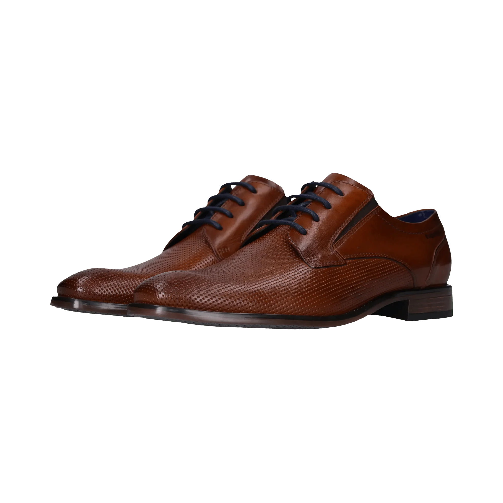 Leder Business Schnürer cognac - Image 5