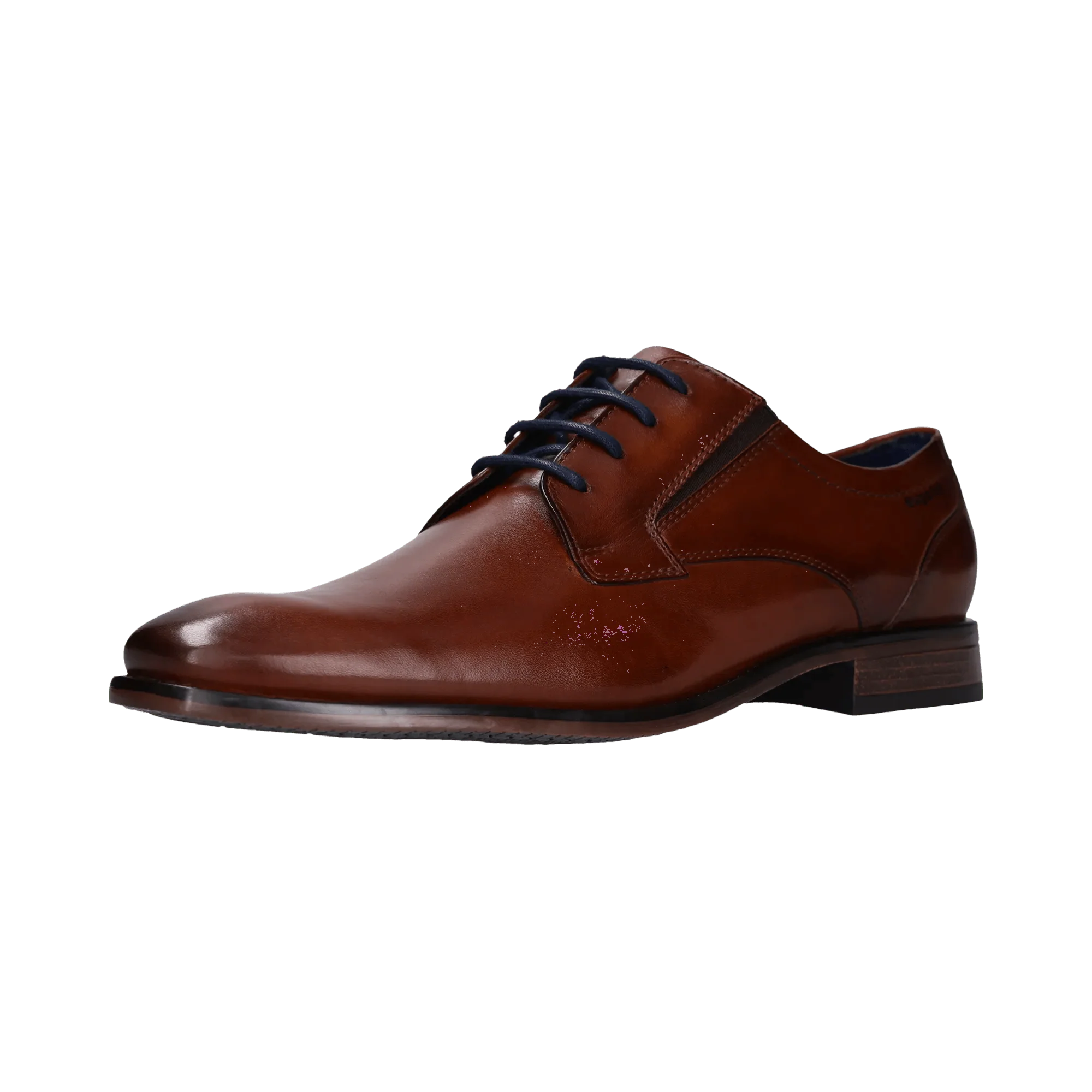 Leder Business Schnürer cognac - Image 2