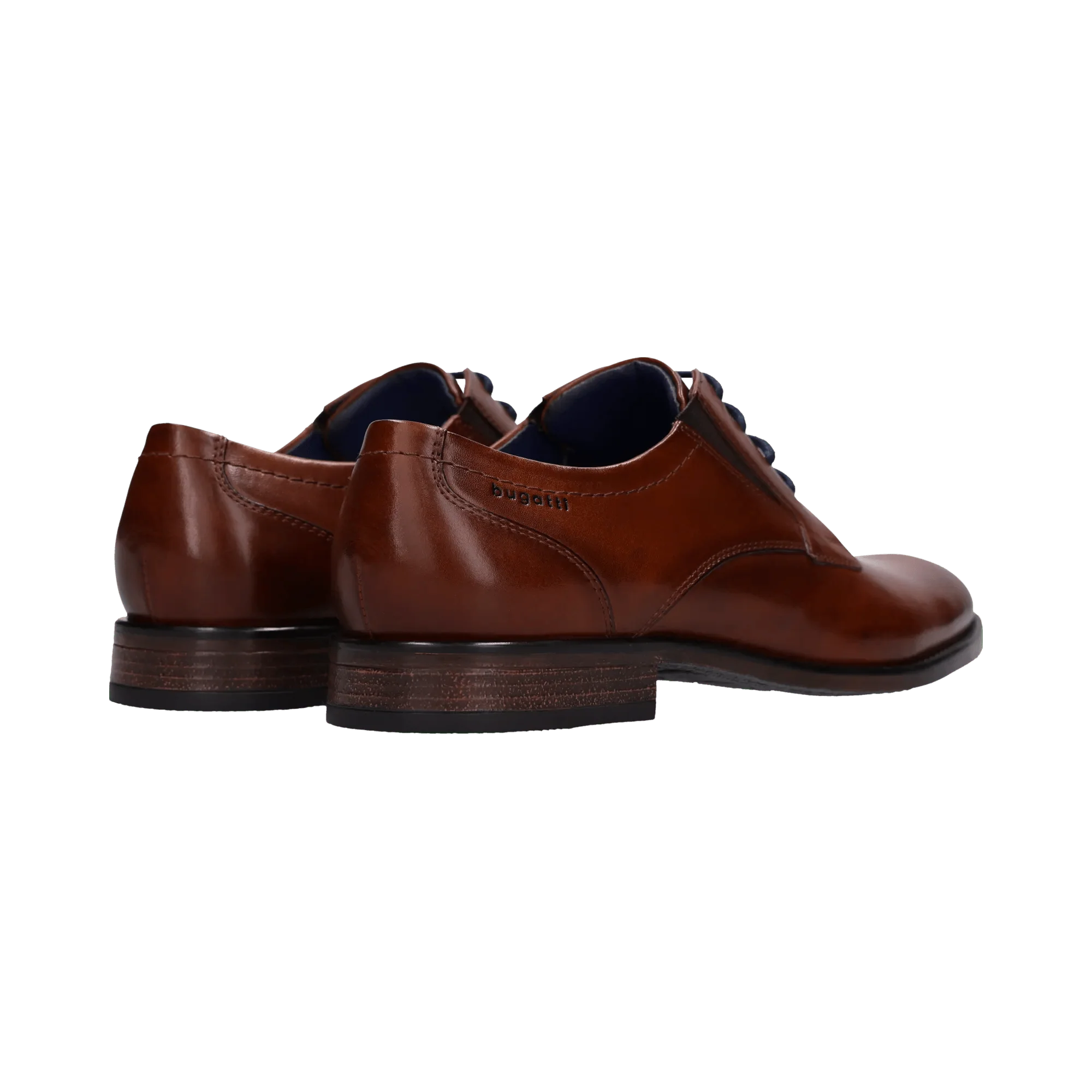 Leder Business Schnürer cognac - Image 3