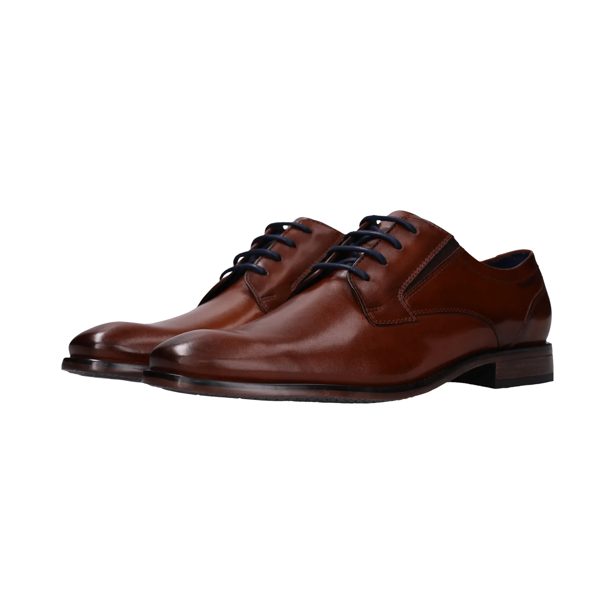 Leder Business Schnürer cognac - Image 5
