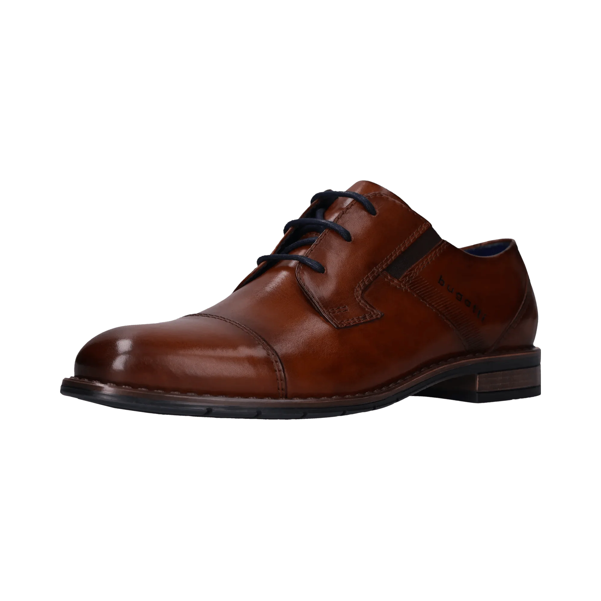 Leder Business Schnürer cognac - Image 2