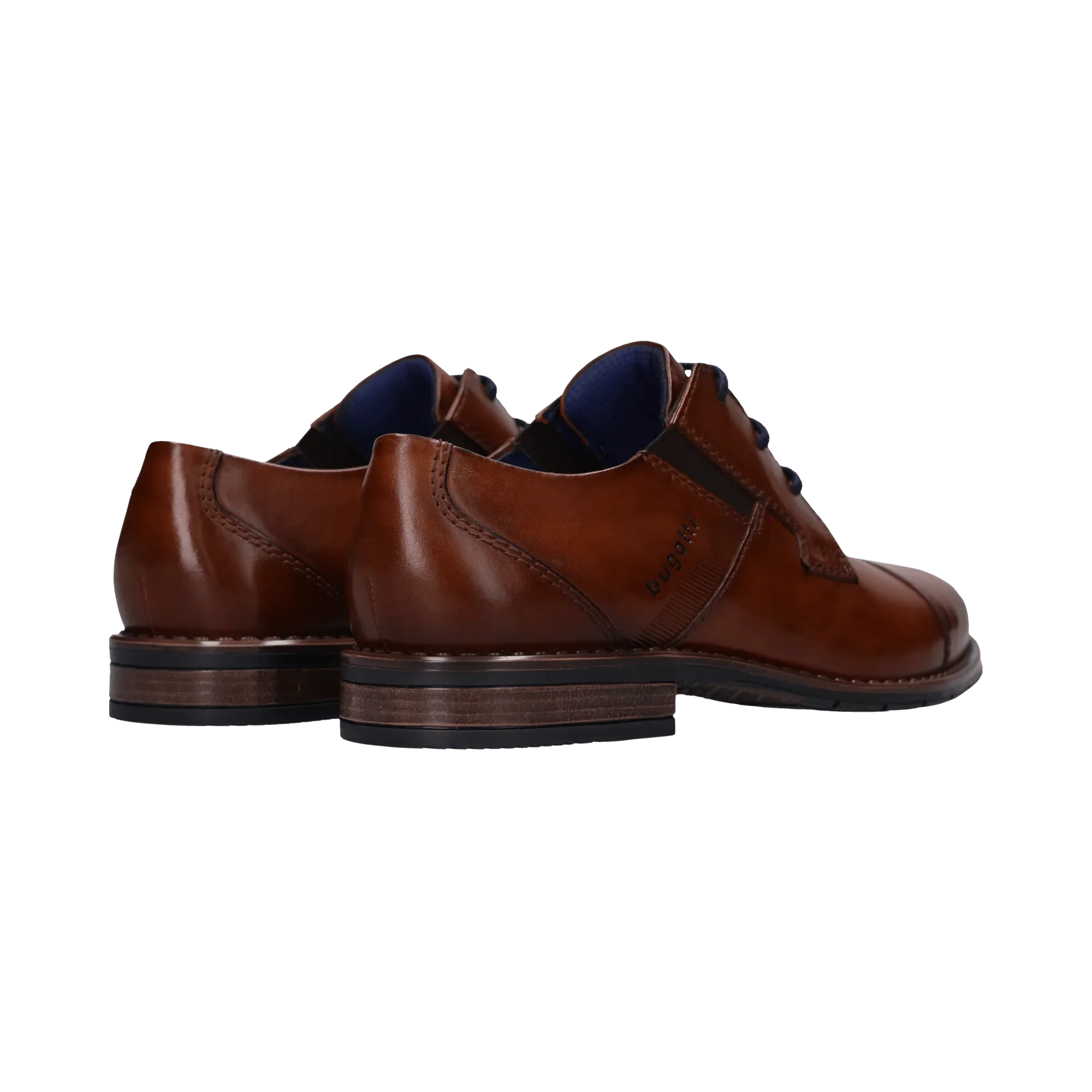Leder Business Schnürer cognac - Image 3