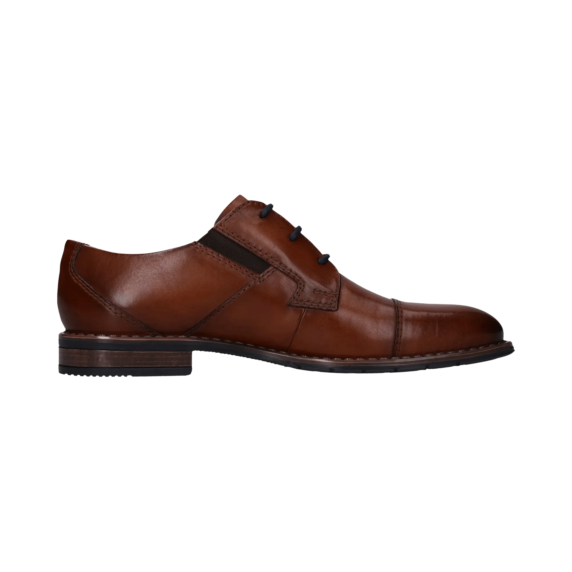 Leder Business Schnürer cognac - Image 4