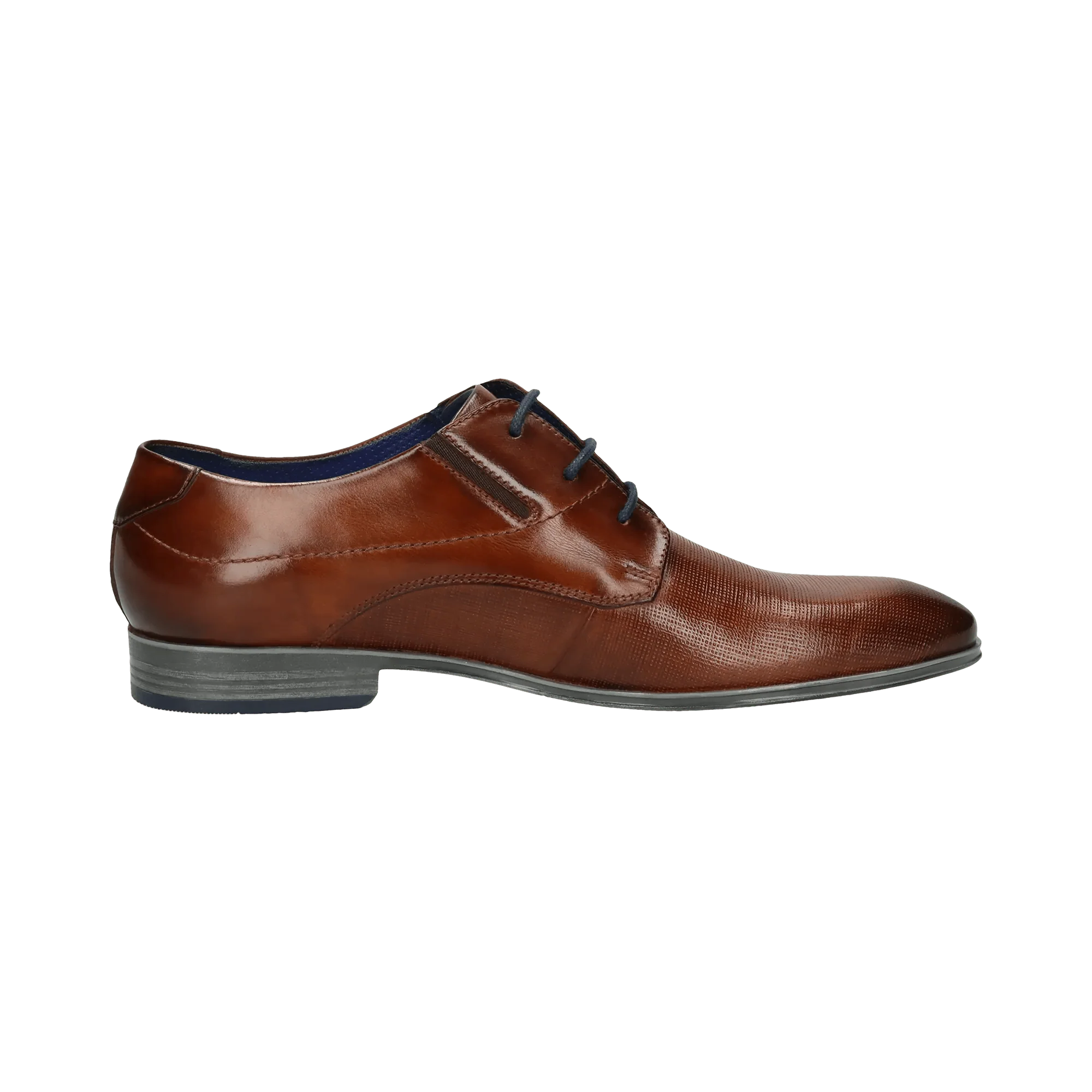 Leder Business Schnürer cognac - Image 4
