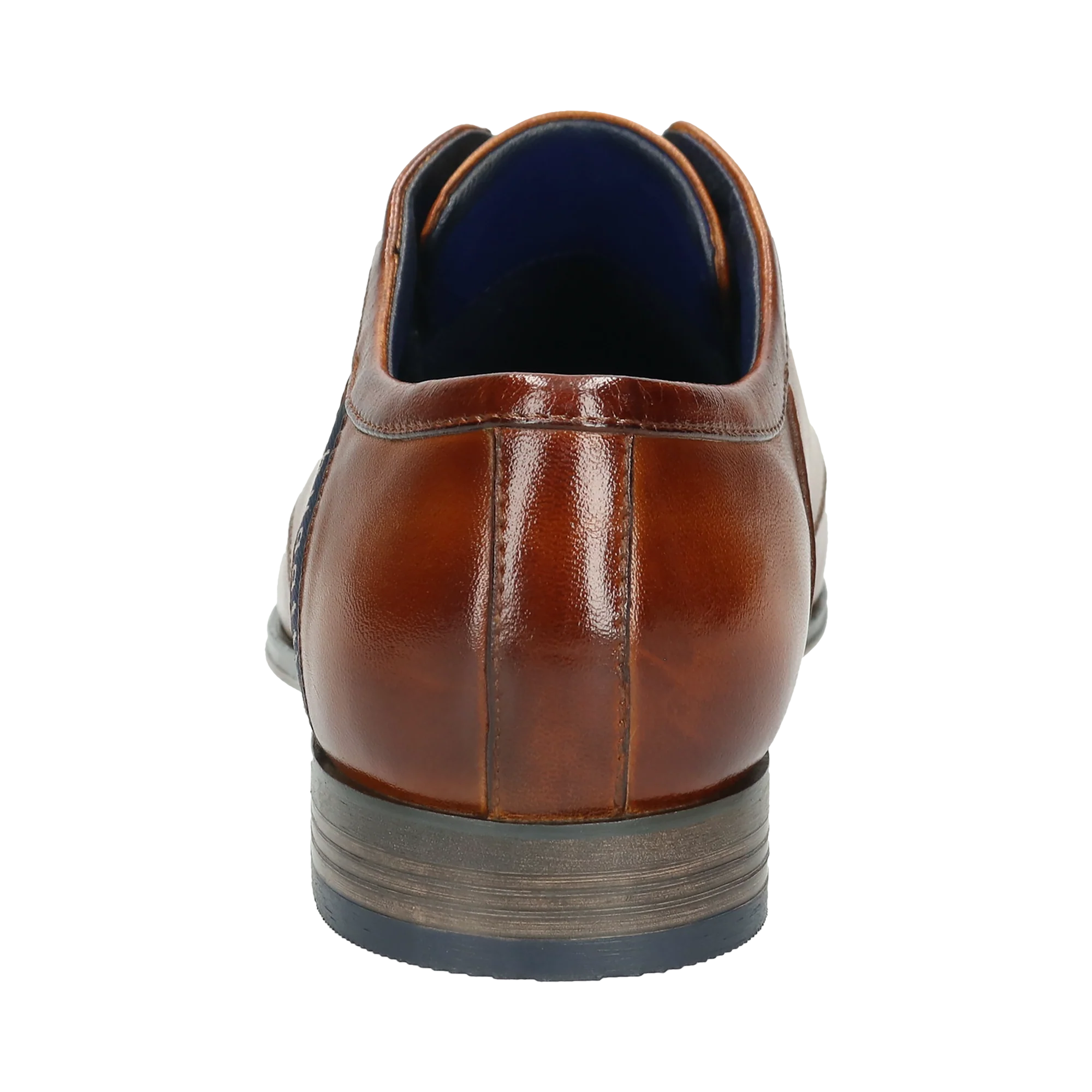Leder Business Schnürer cognac - Image 3