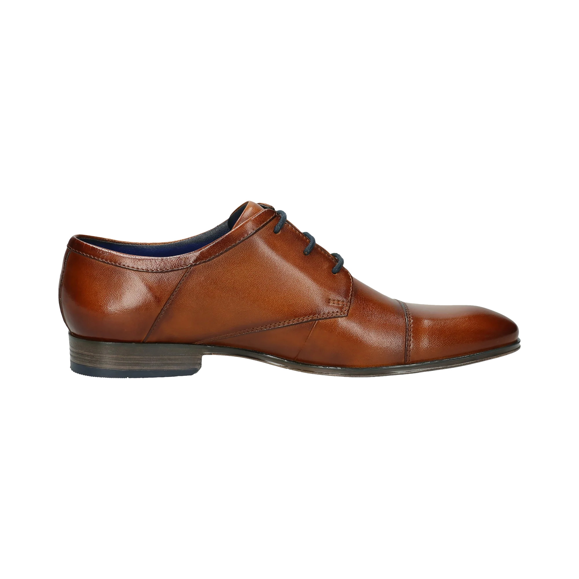 Leder Business Schnürer cognac - Image 4
