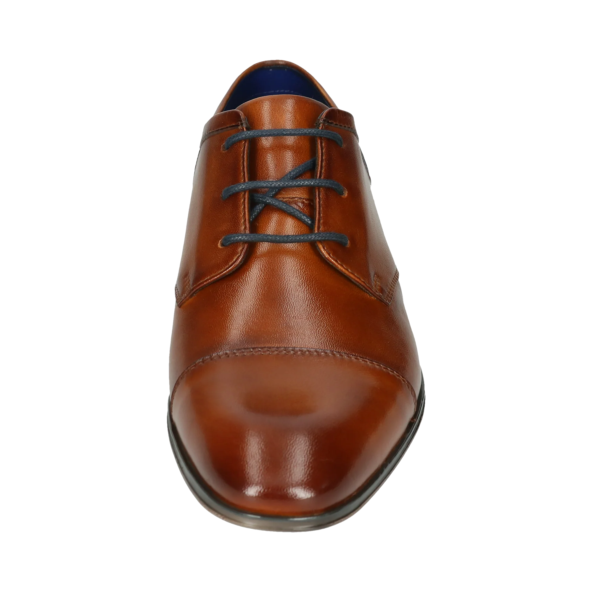 Leder Business Schnürer cognac - Image 5