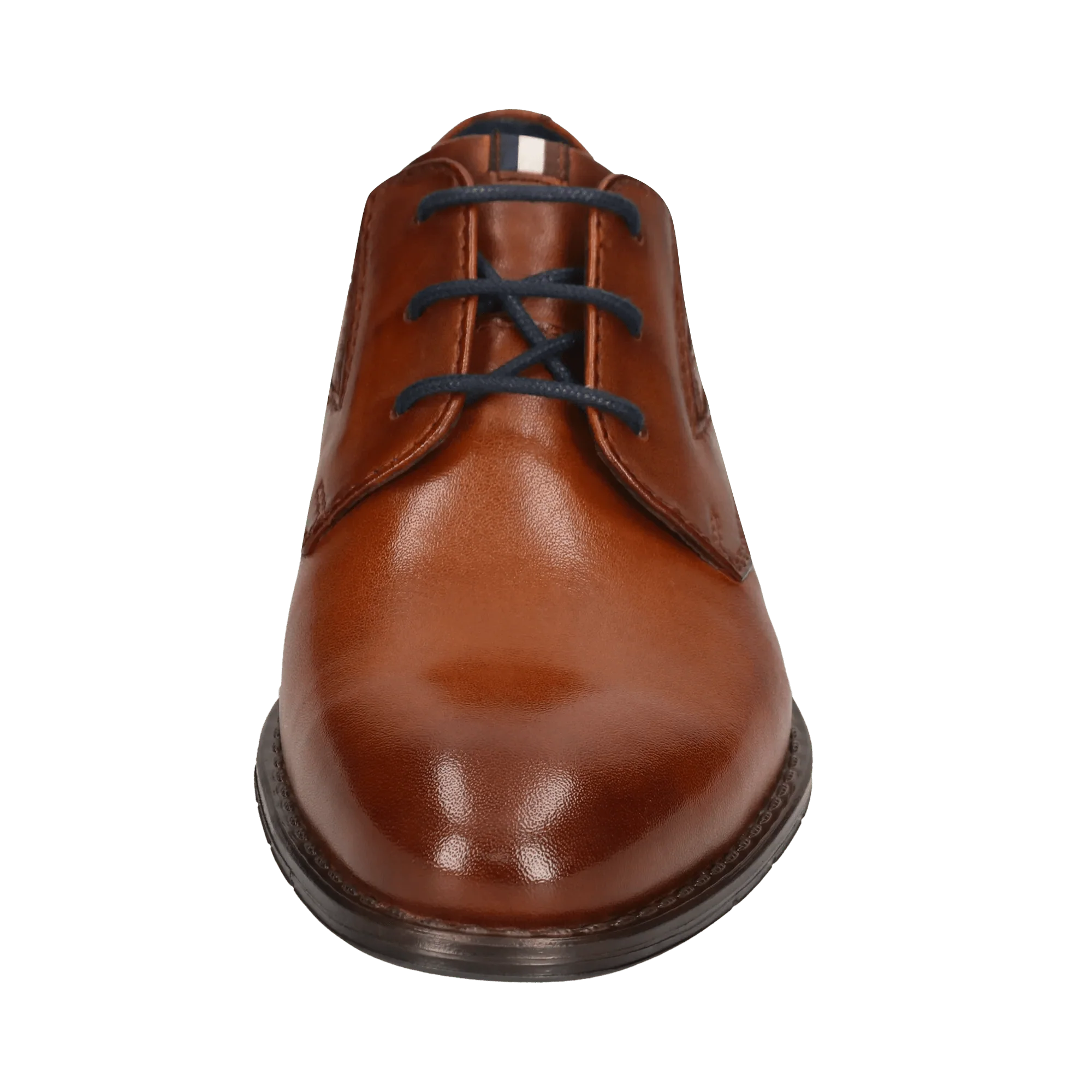 Leder Business Schnürer cognac - Image 5
