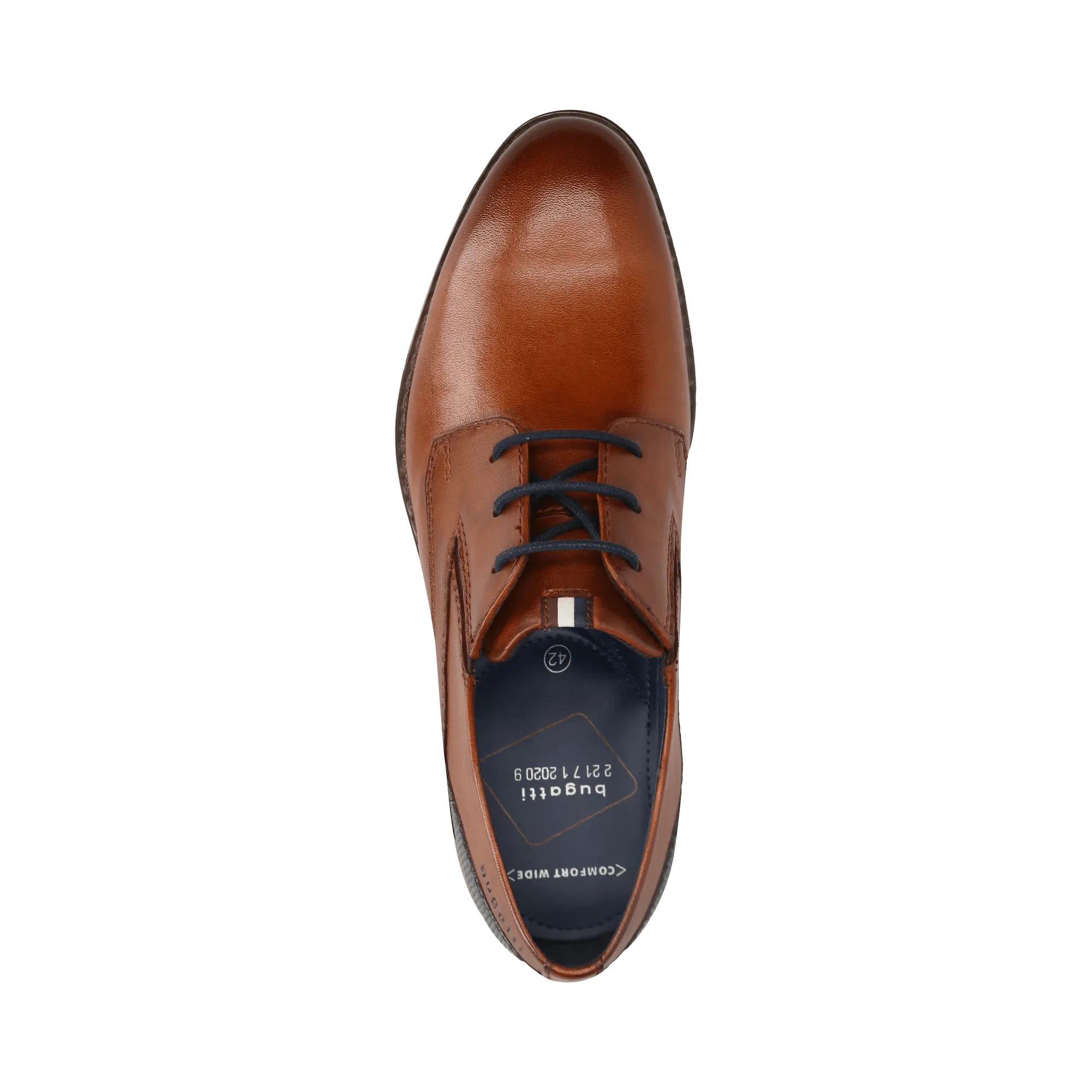 Leder Business Schnürer cognac - Image 6